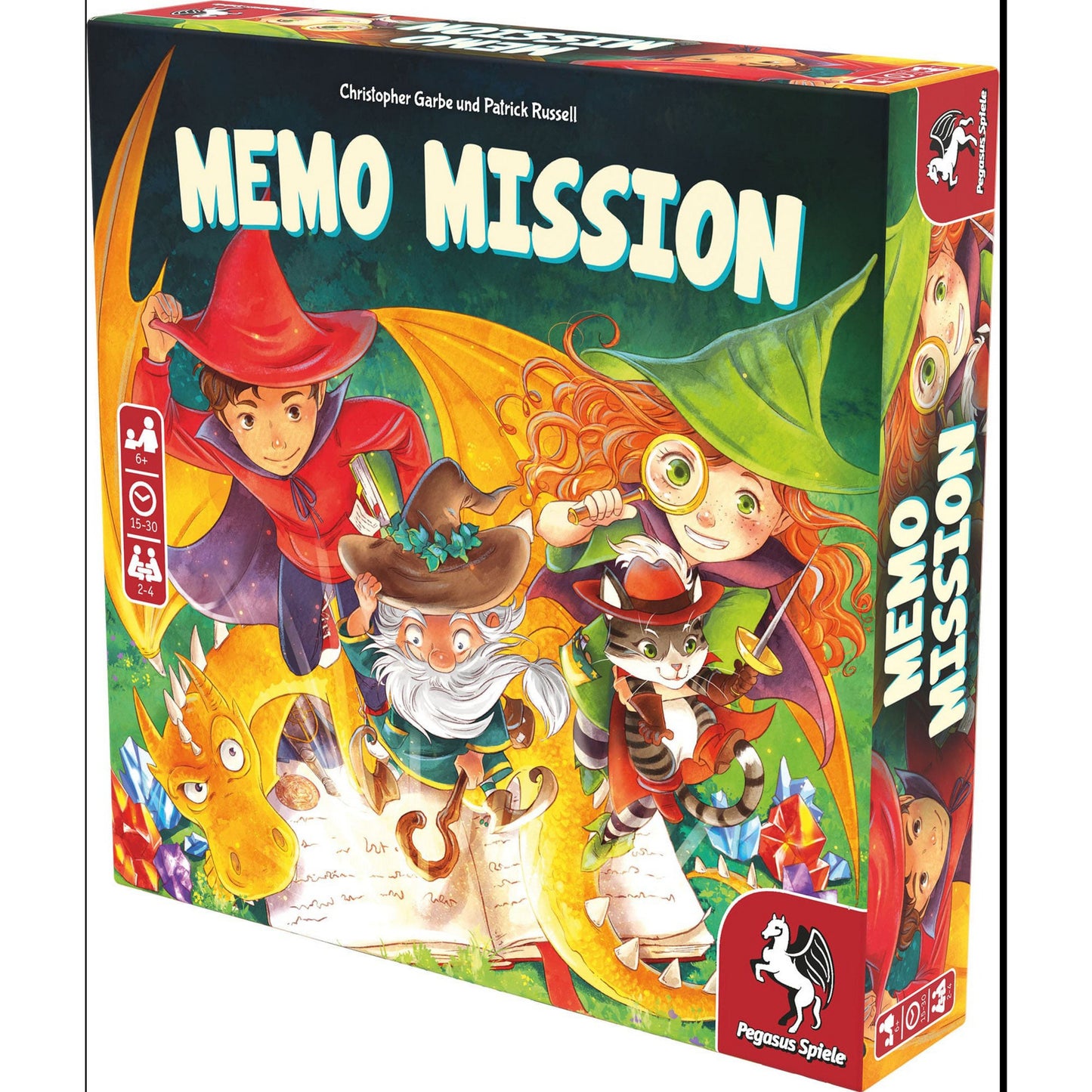 Memo Mission, Brettspiel