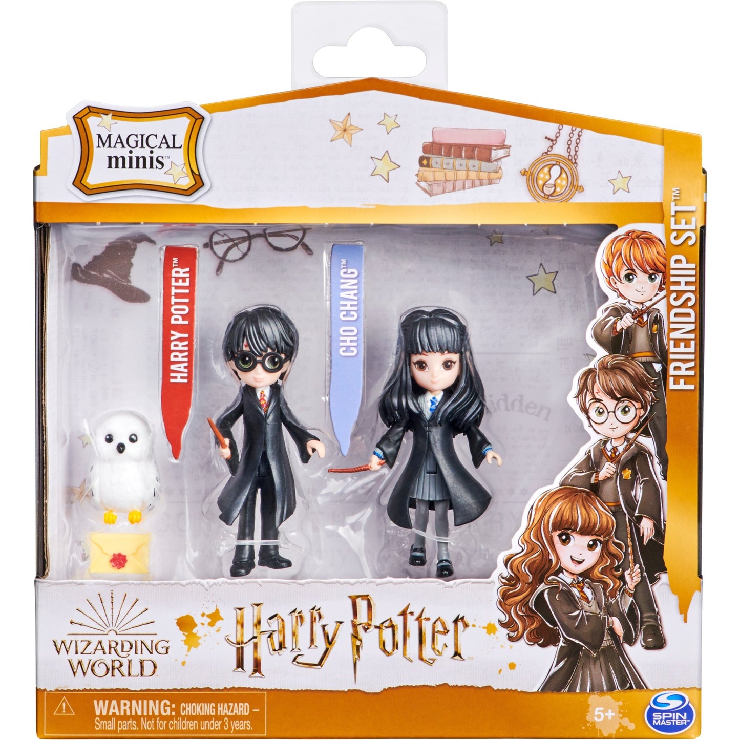 Spinmaster Wizarding World Harry Potter - Magic Minis Harry Potter und Cho Chang (7,6 cm Sammelfiguren)