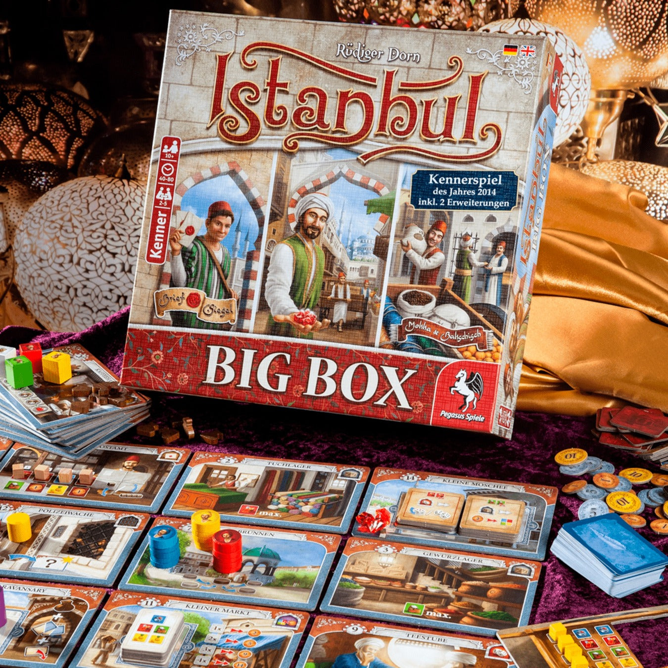 Pegasus Istanbul Big Box, Brettspiel