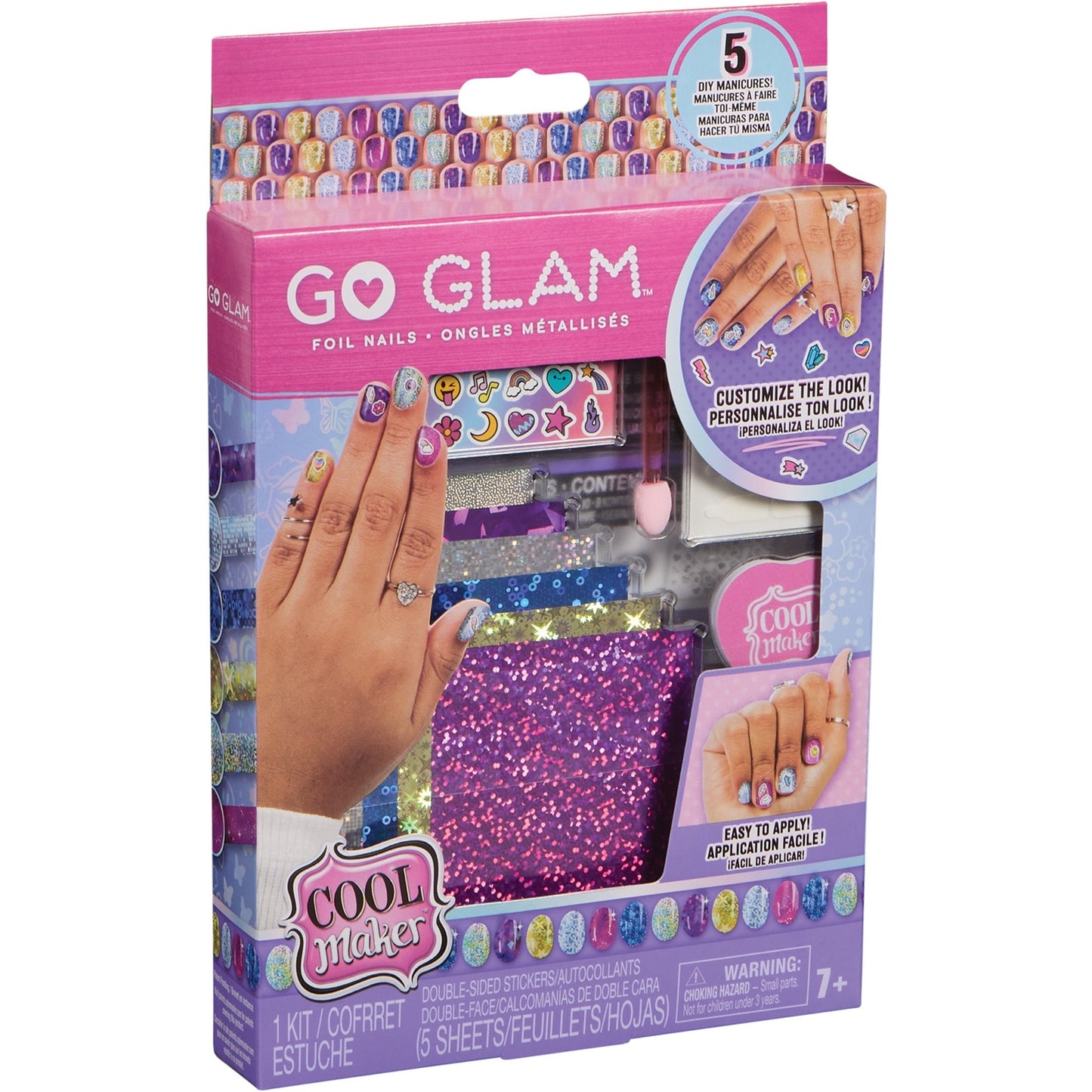 Spinmaster Cool Maker Go Glam Foliennägel