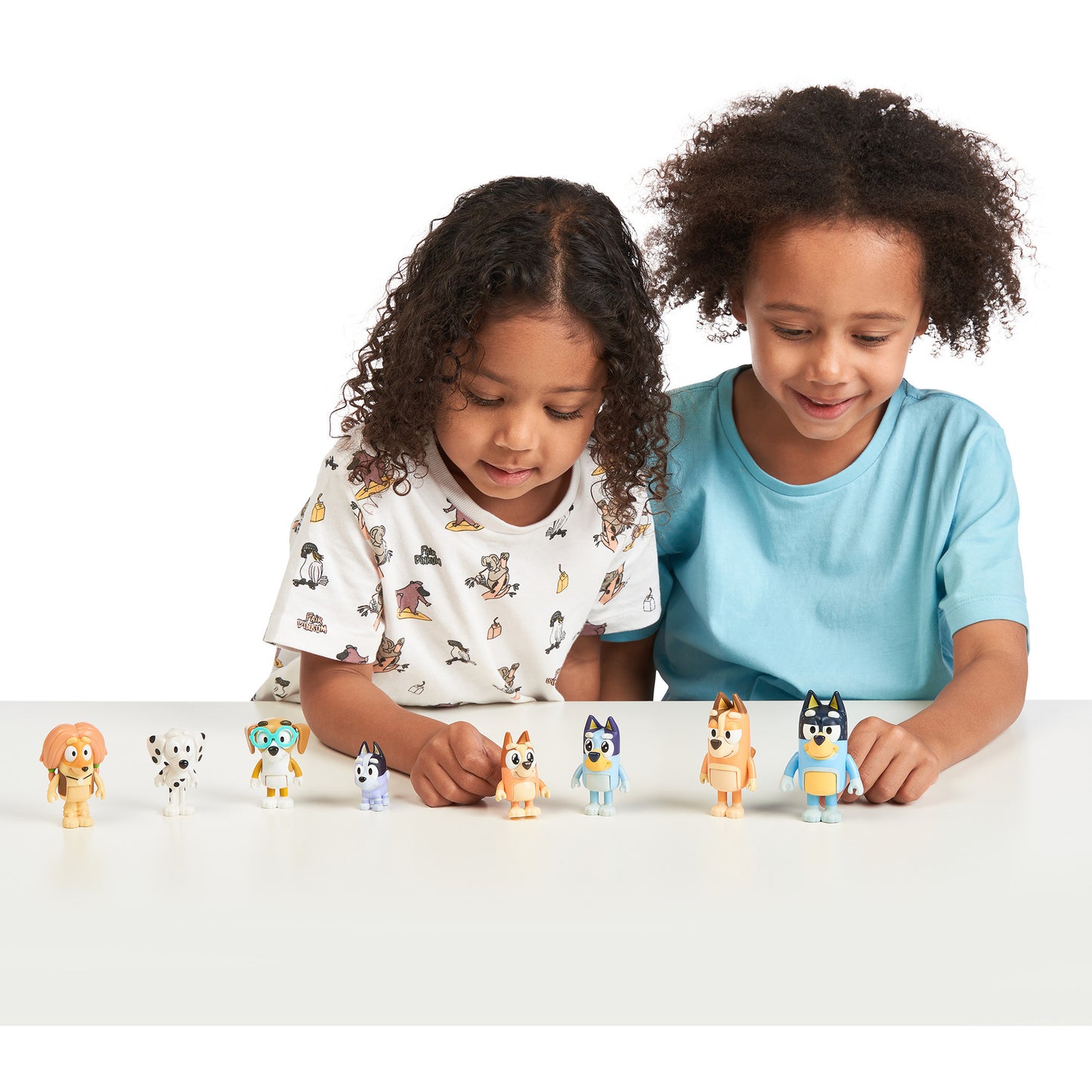 Bluey - 8-Figuren Mega-Pack, Spielgebäude