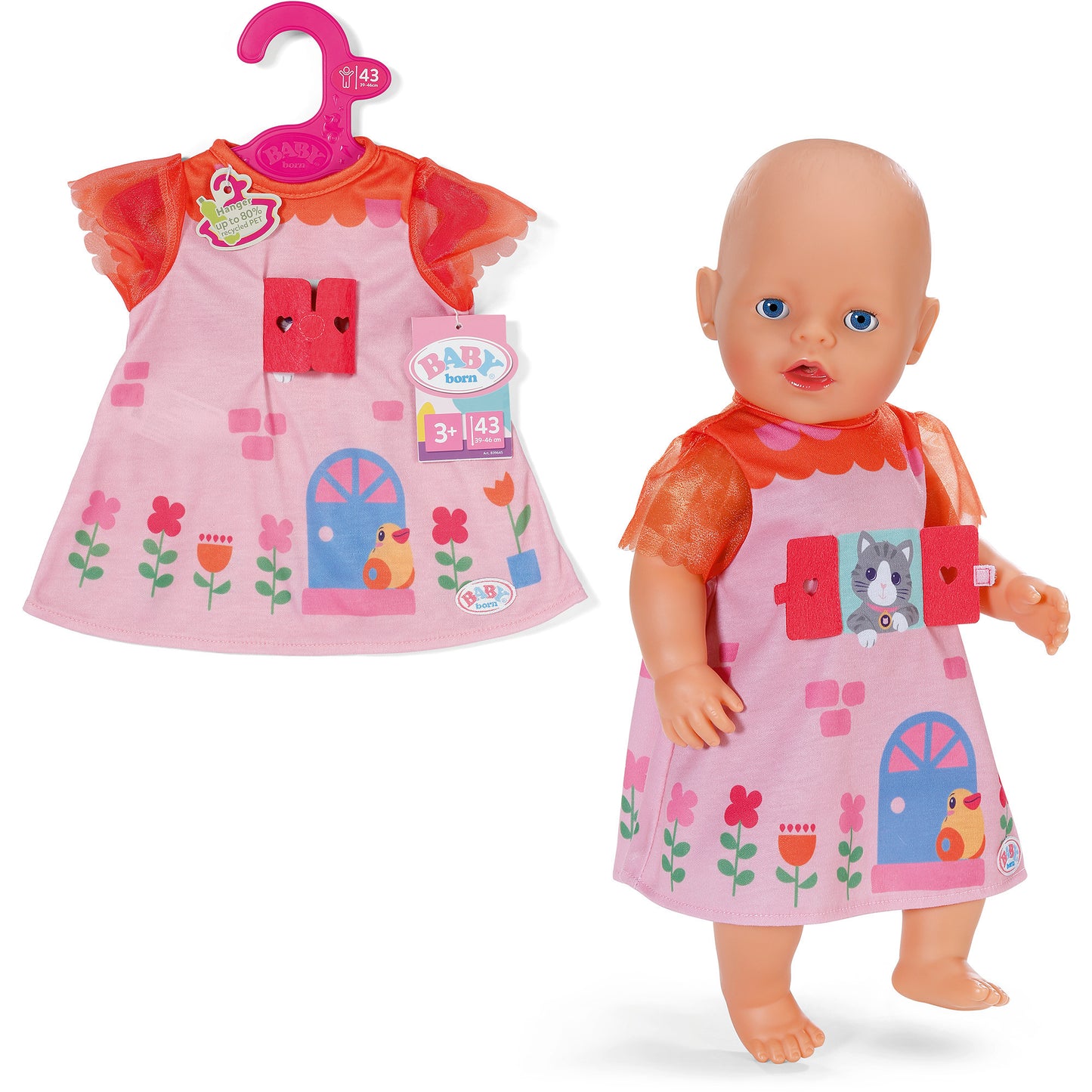 BABY born Kleid Haus 43cm, Puppenzubehör