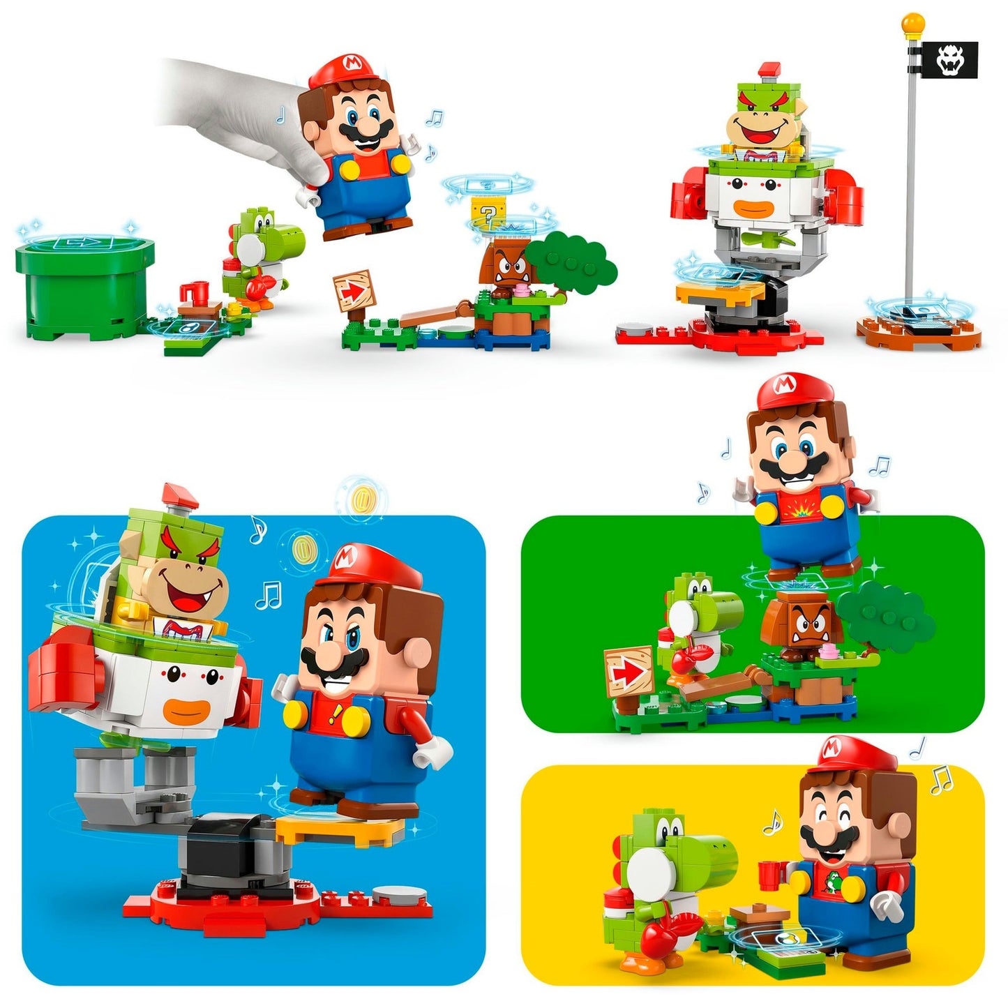 LEGO 71439 Super Mario Abenteuer mit dem interaktiven LEGO Mario, Konstruktionsspielzeug