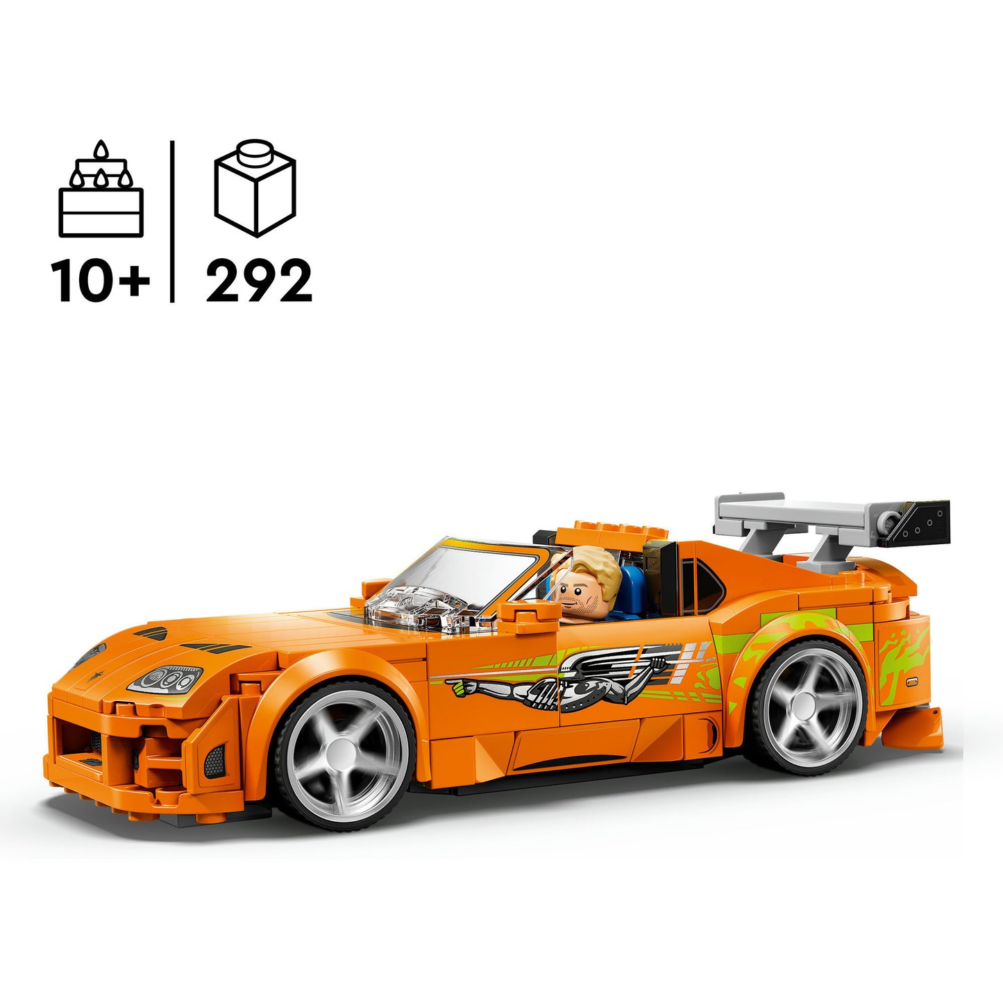 77260 Speed Champions The Fast and The Furious Toyota Supra MK4, Konstruktionsspielzeug