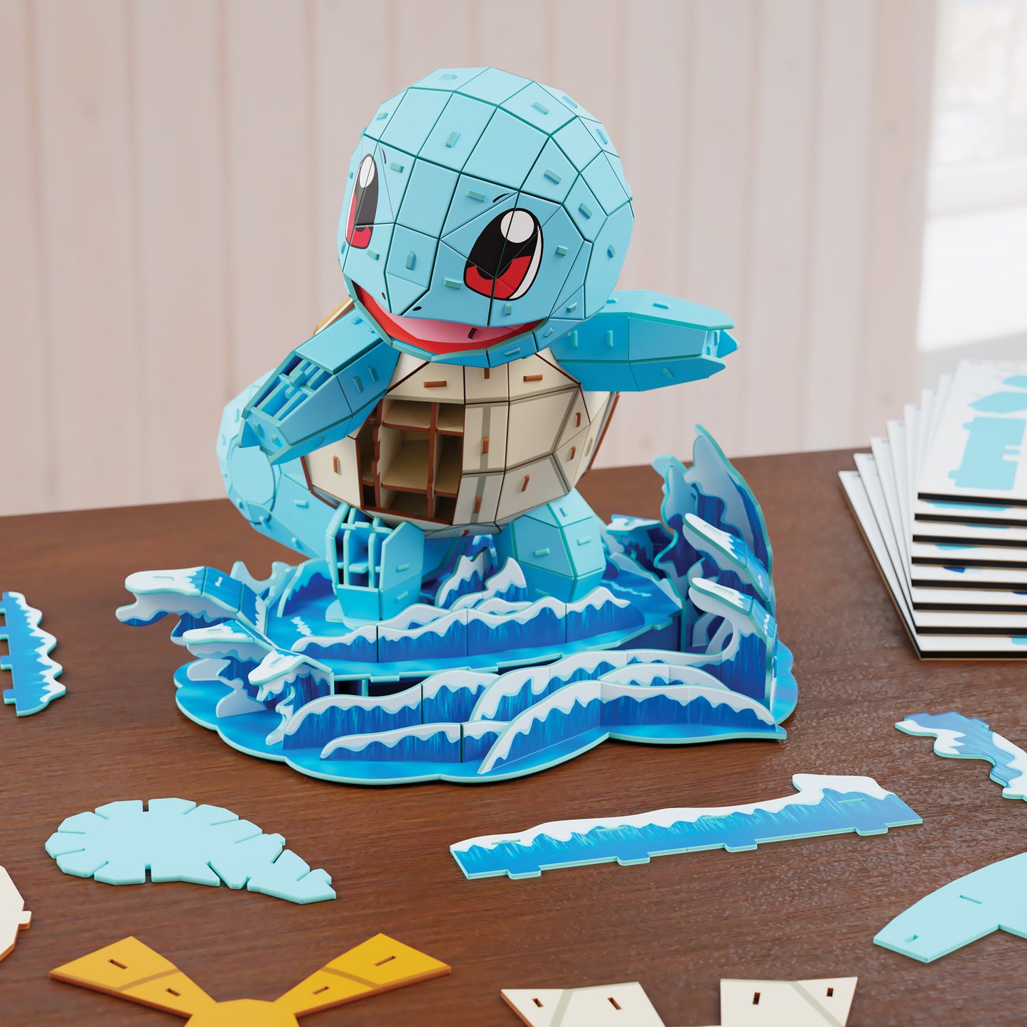 4D Build - Pokémon Schiggy, Modellbau