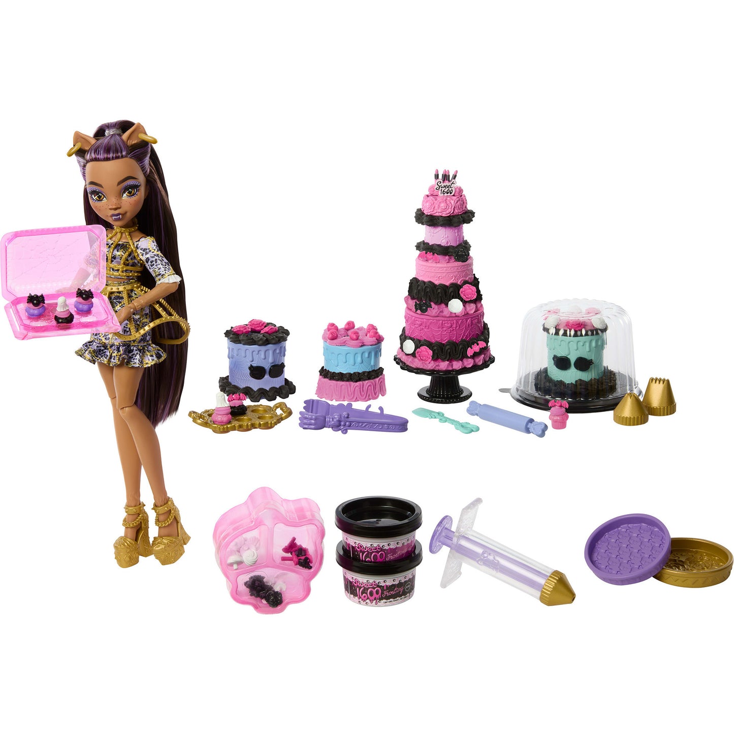 Monster High schaurig schöner Geburtstag Kuchen Set, Puppe