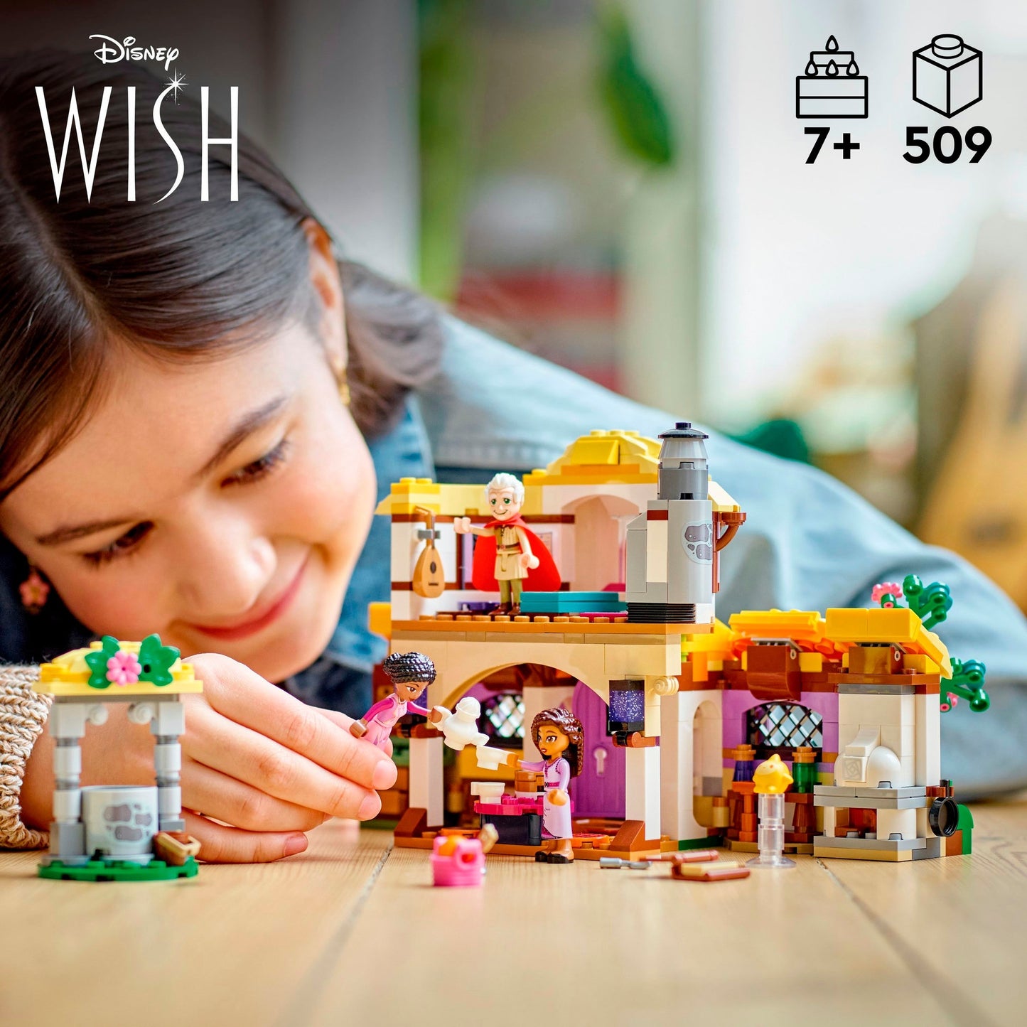 LEGO 43231 Disney Wish Ashas Häuschen, Konstruktionsspielzeug