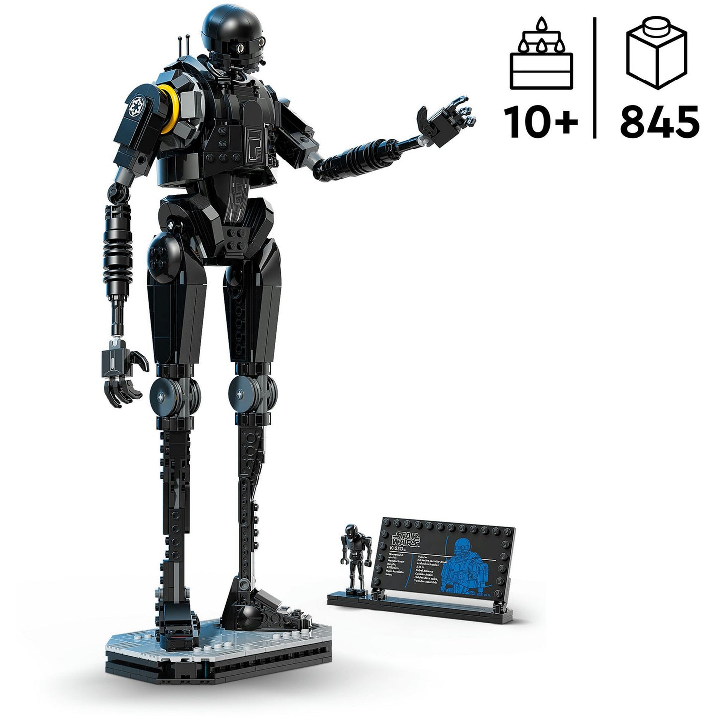 75434 Star Wars Sicherheitsdroide K-2SO, Konstruktionsspielzeug