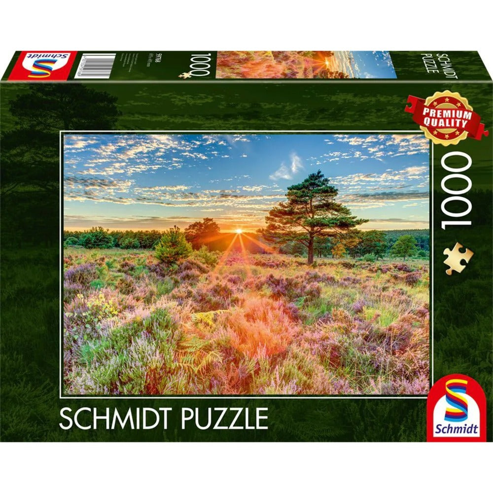 Schmidt Spiele Heide im Sonnenuntergang (1000 Teile)