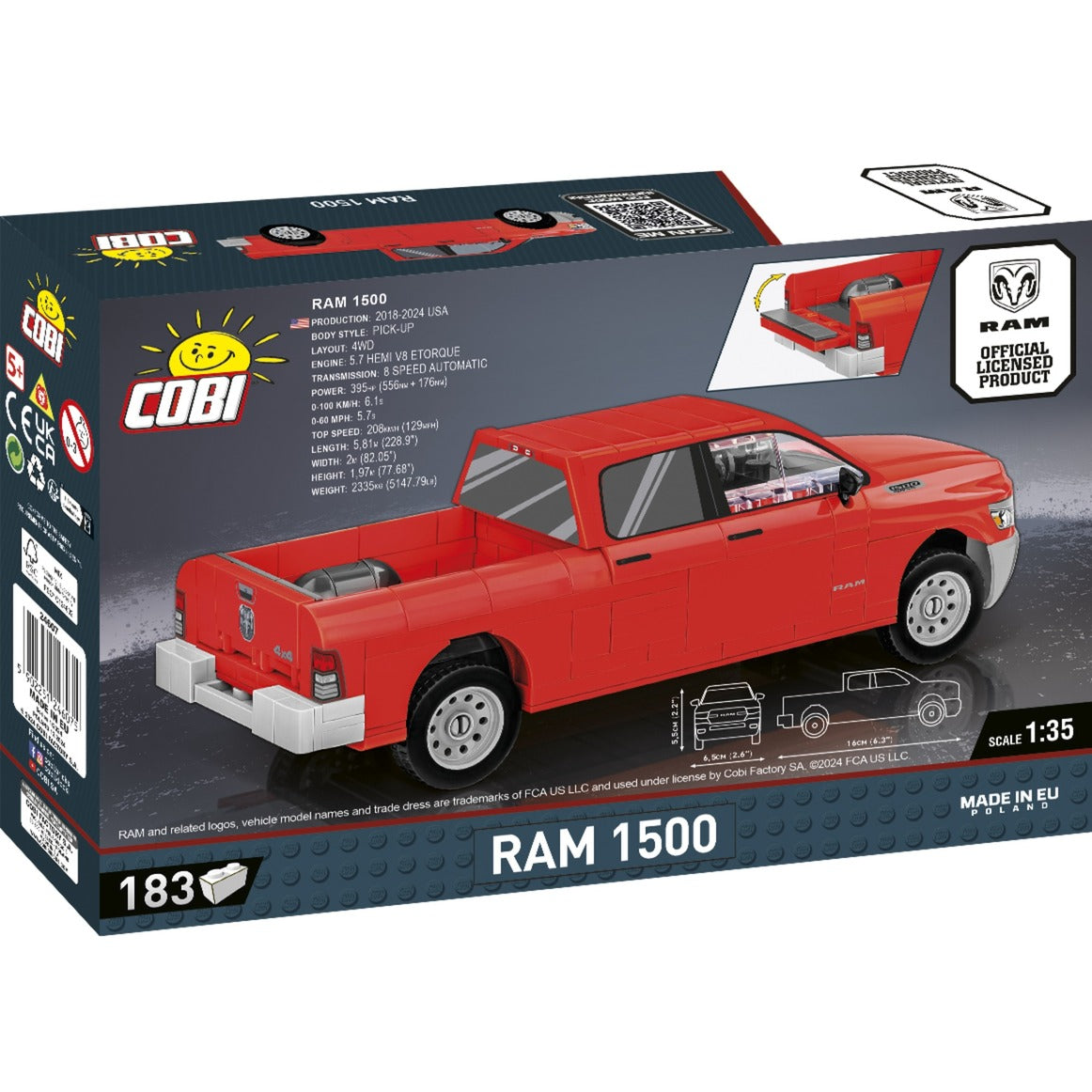 RAM 1500, Konstruktionsspielzeug