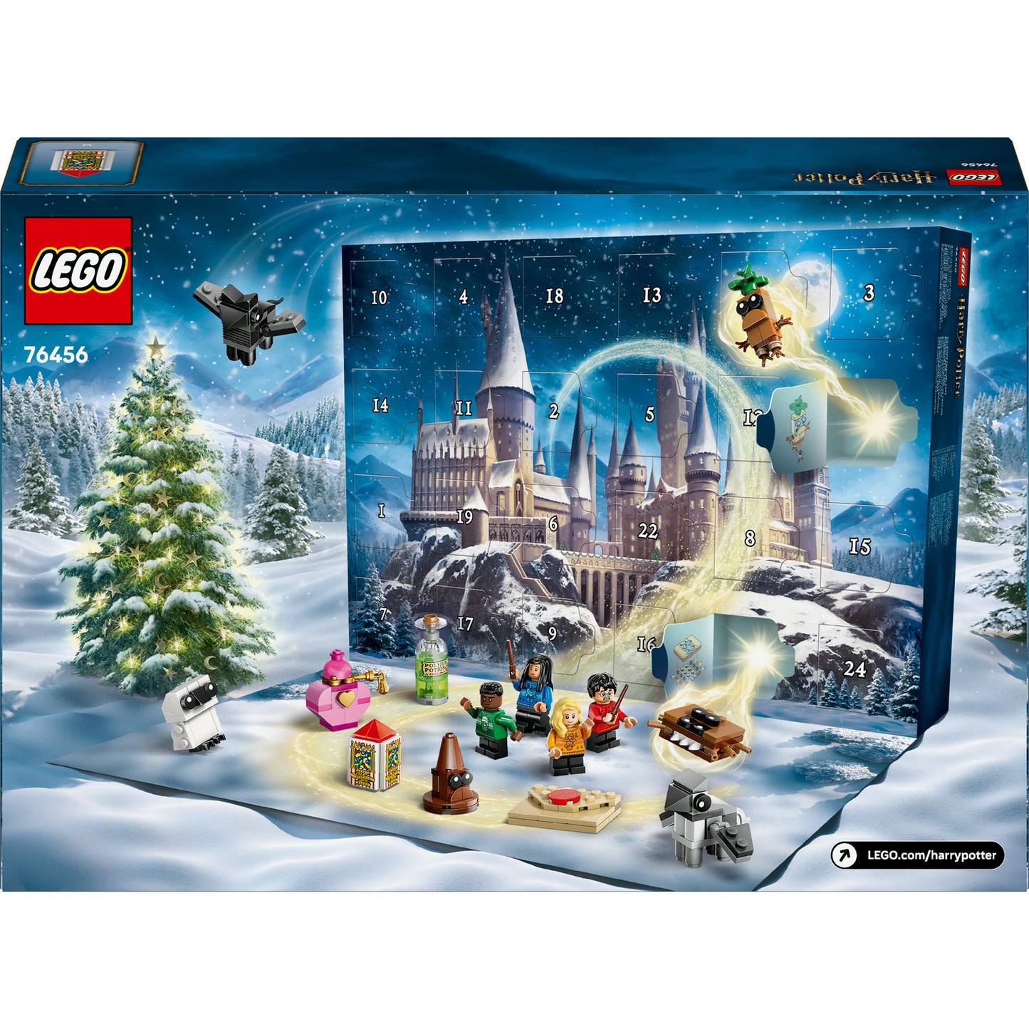 76456 Harry Potter Adventskalender 2025, Konstruktionsspielzeug