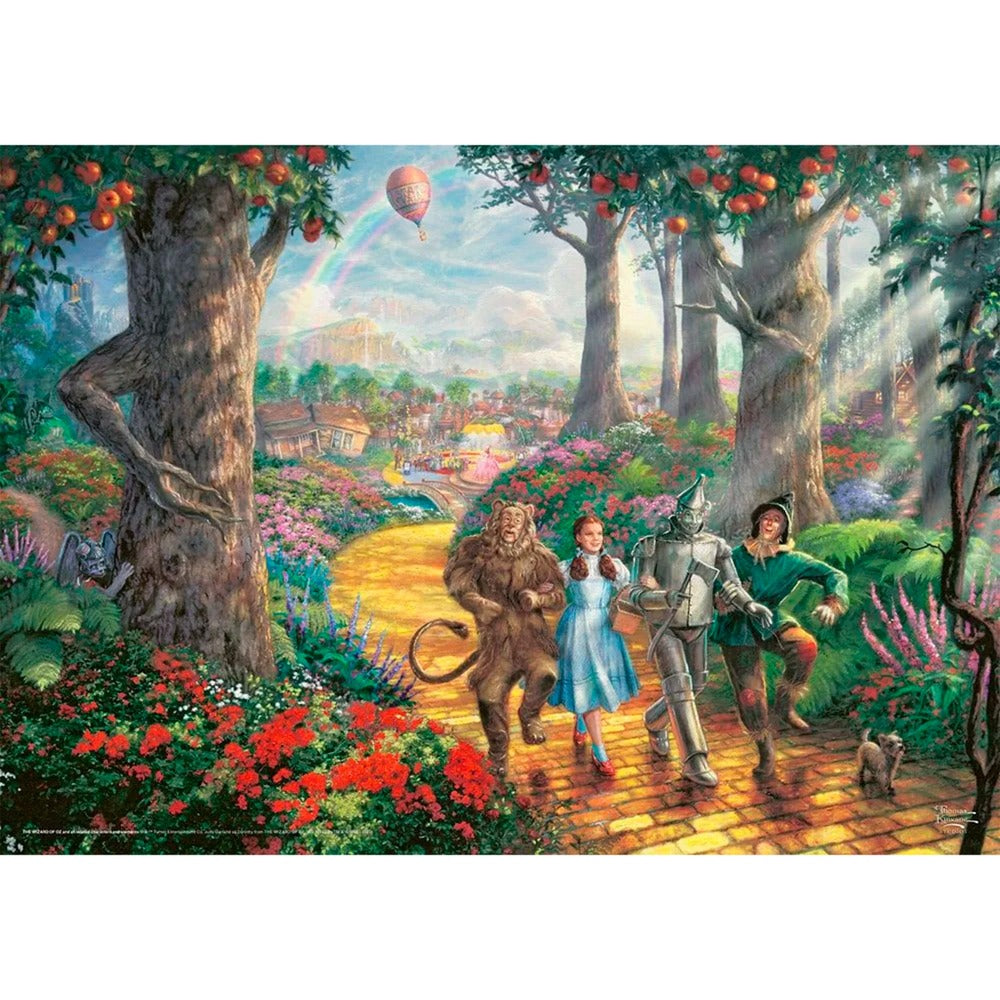 Schmidt Spiele Thomas Kinkade Studios: Der Zauberer von Oz, Follow the Yellow Brick Road (1000 Teile)