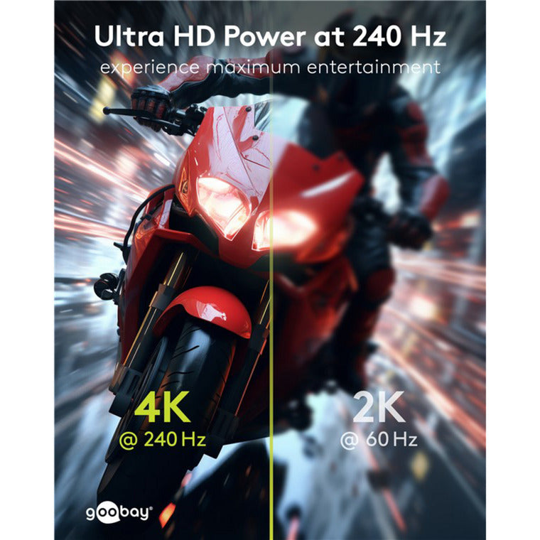 Kabel DisplayPort Stecker 90° > DisplayPort Stecker, 8K / 144Hz