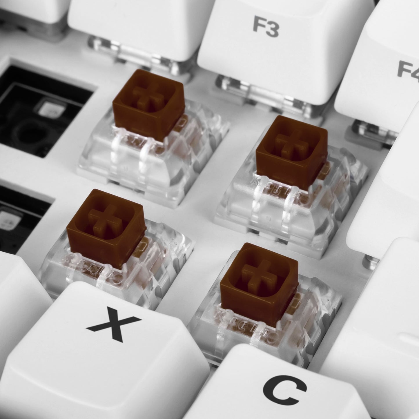 Sharkoon Kailh Box Brown Switch-Set (braun/transparent, 35 Stück)