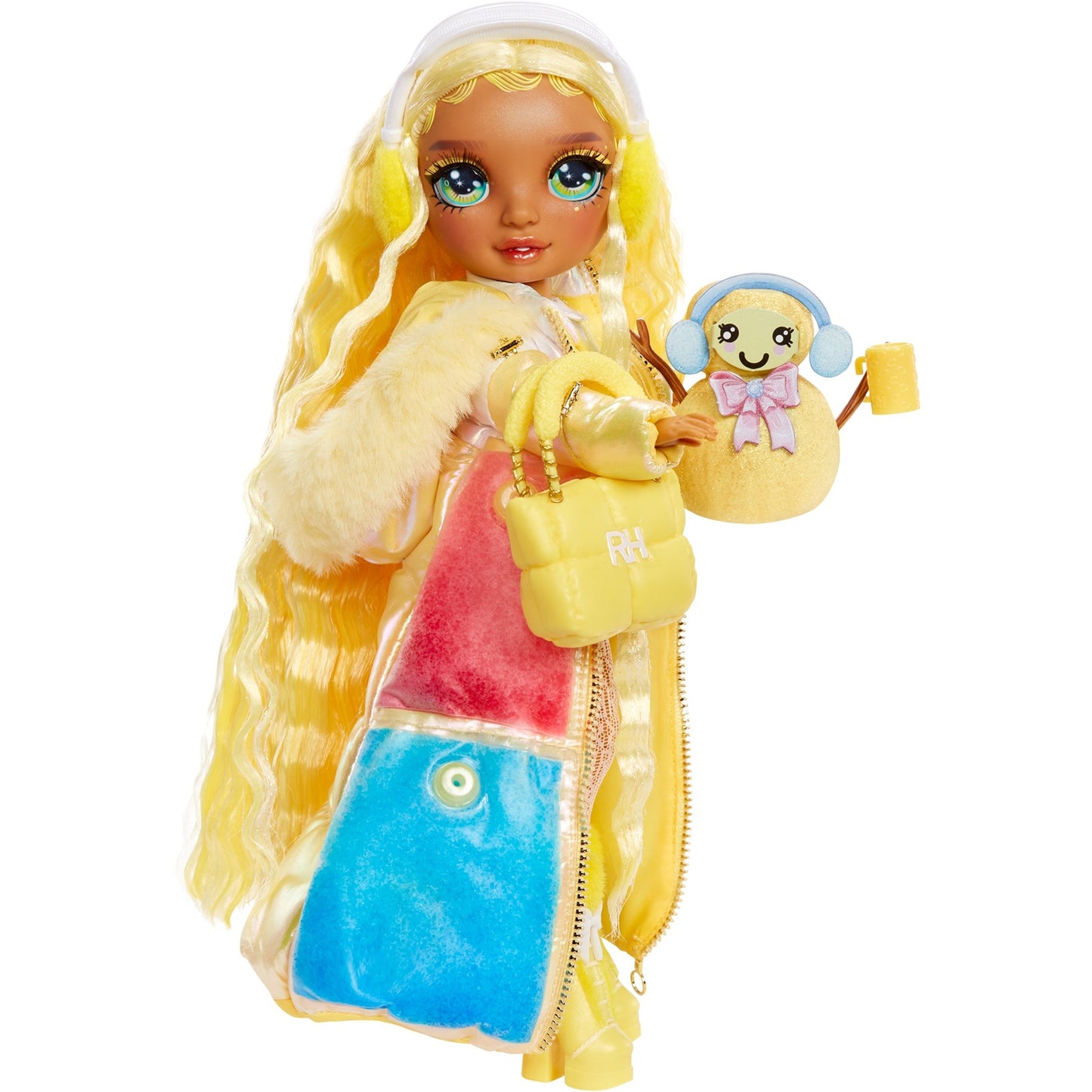 MGA Entertainment Rainbow High Winter Wonderland Doll - Sunny (Yellow)