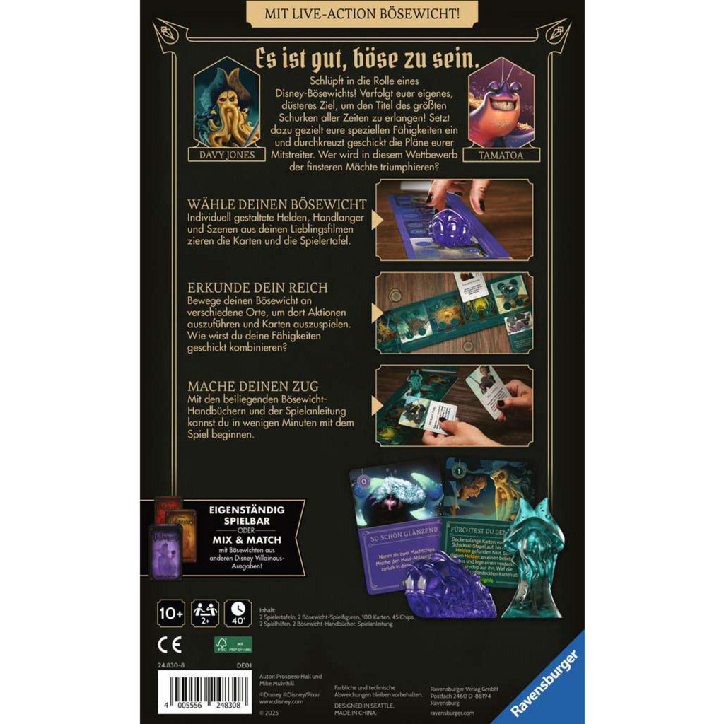 Disney Villainous - Tückische Fluten, Brettspiel