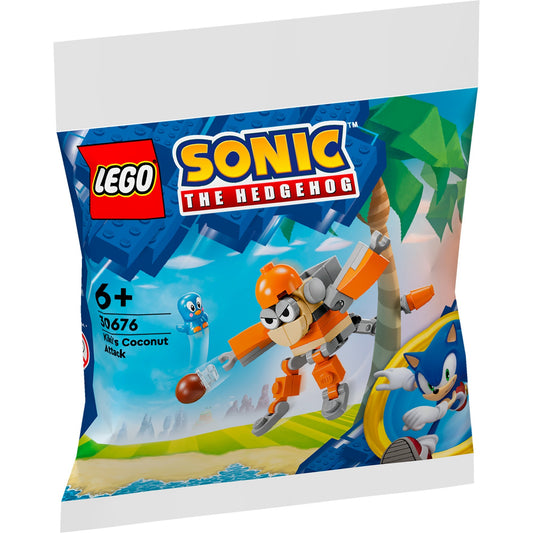 LEGO 30676 Sonic the Hedgehog Kikis Kokosnussattacke, Konstruktionsspielzeug