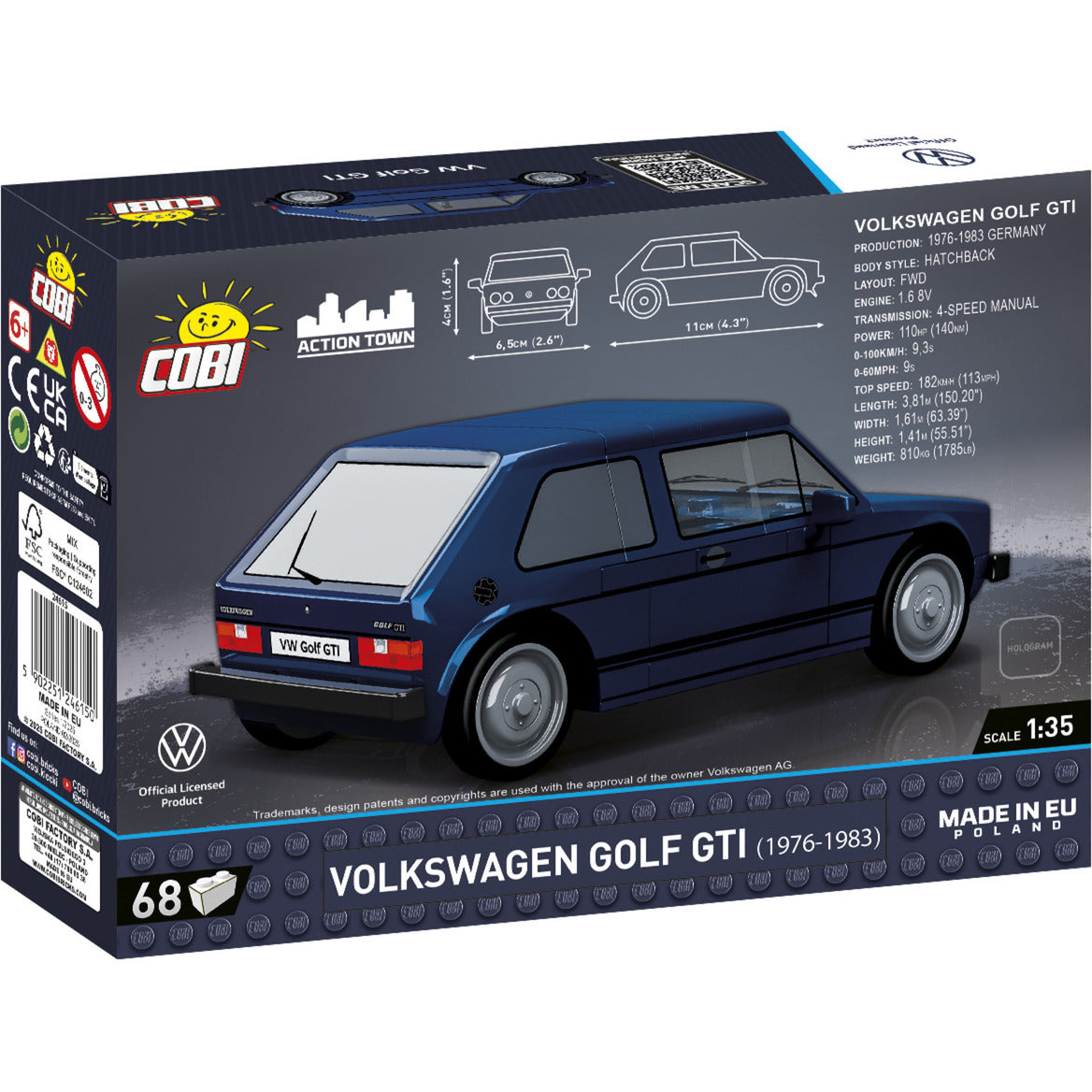 Volkswagen Golf GTI (1976-1983), Konstruktionsspielzeug