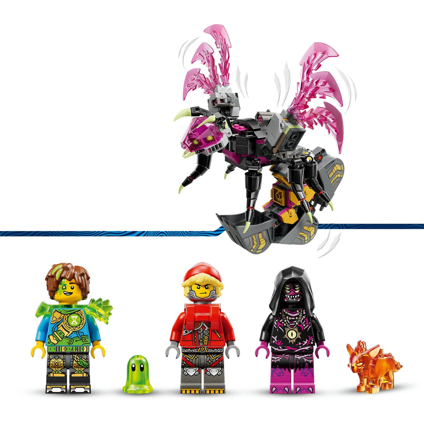 71513 DREAMZzz Albtraum-Skorpionbagger, Konstruktionsspielzeug
