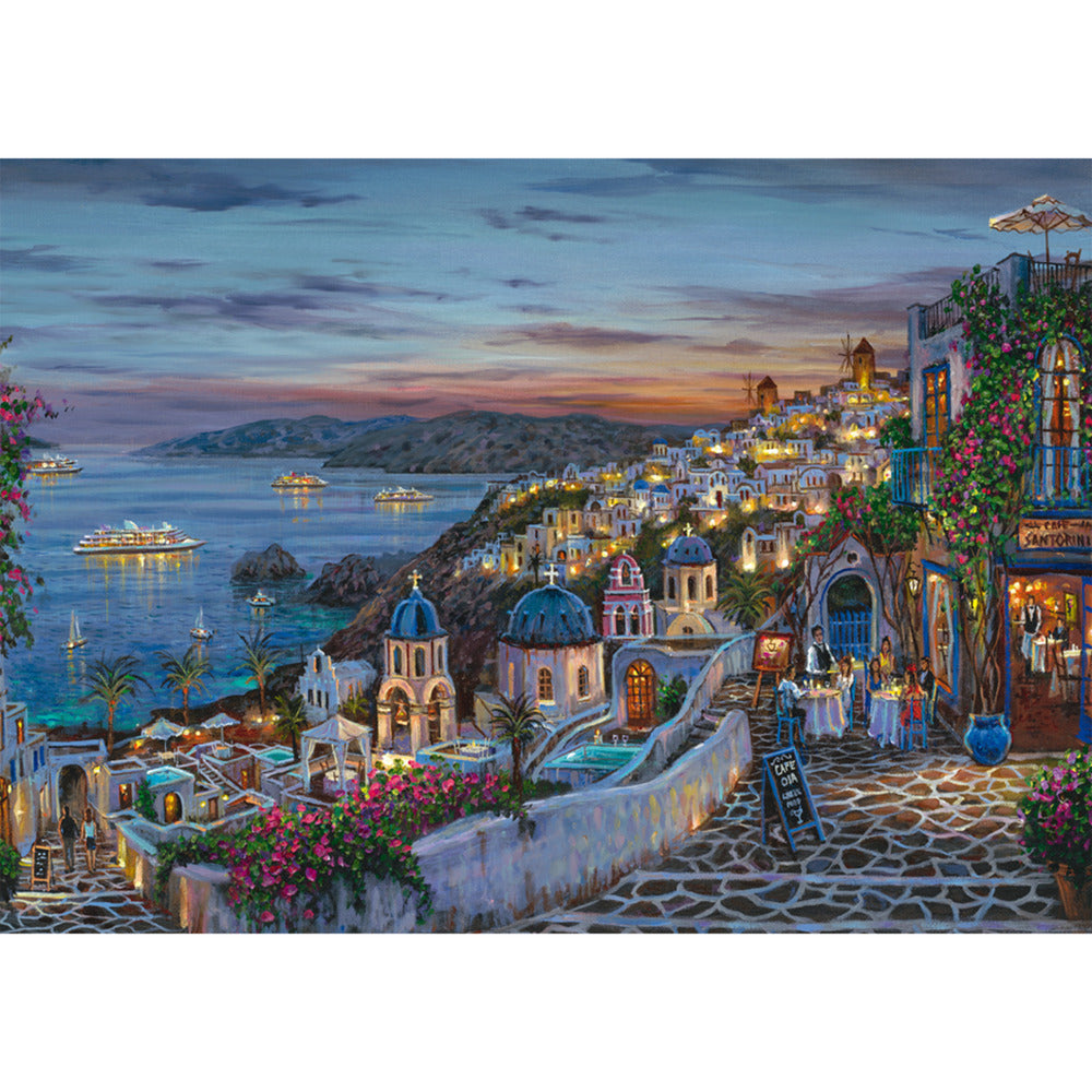 Robert Finale: Santorini Sonnenuntergang, Puzzle