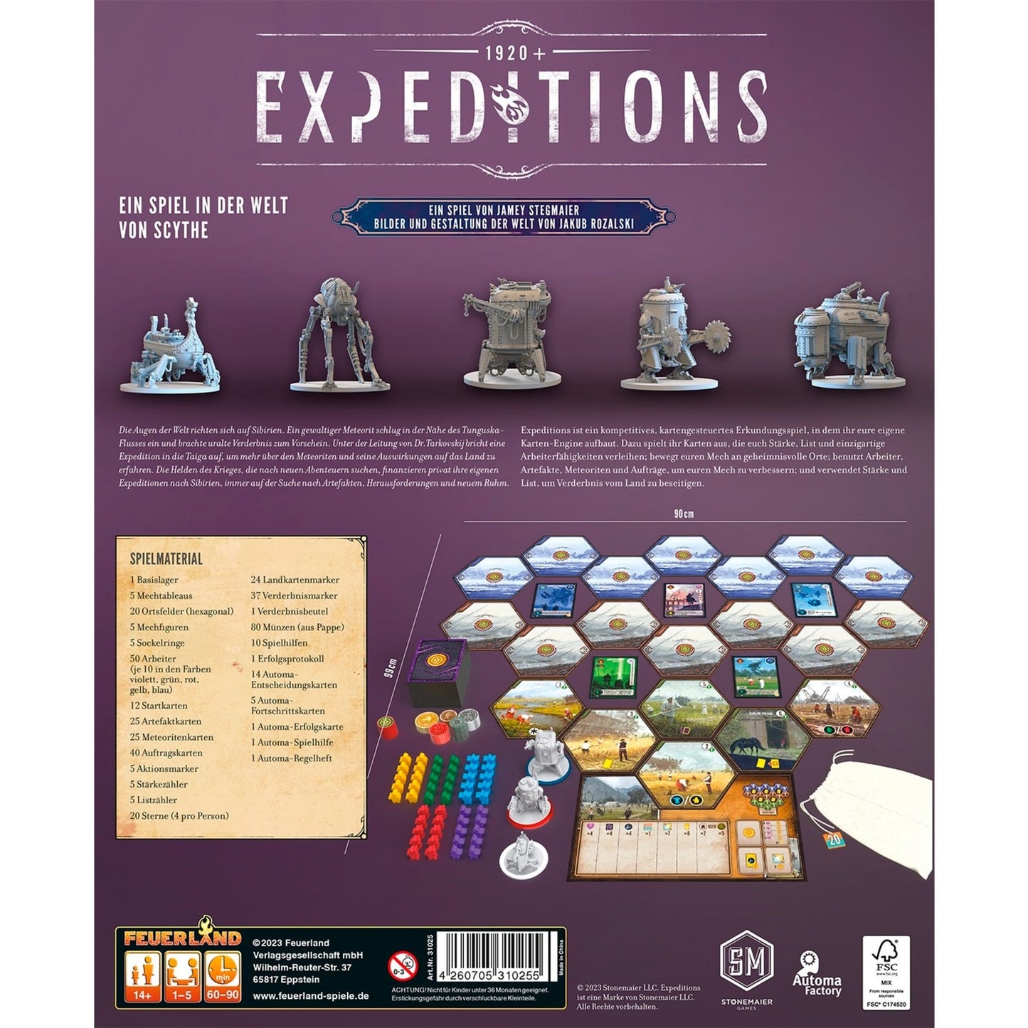 Pegasus Expeditions, Brettspiel