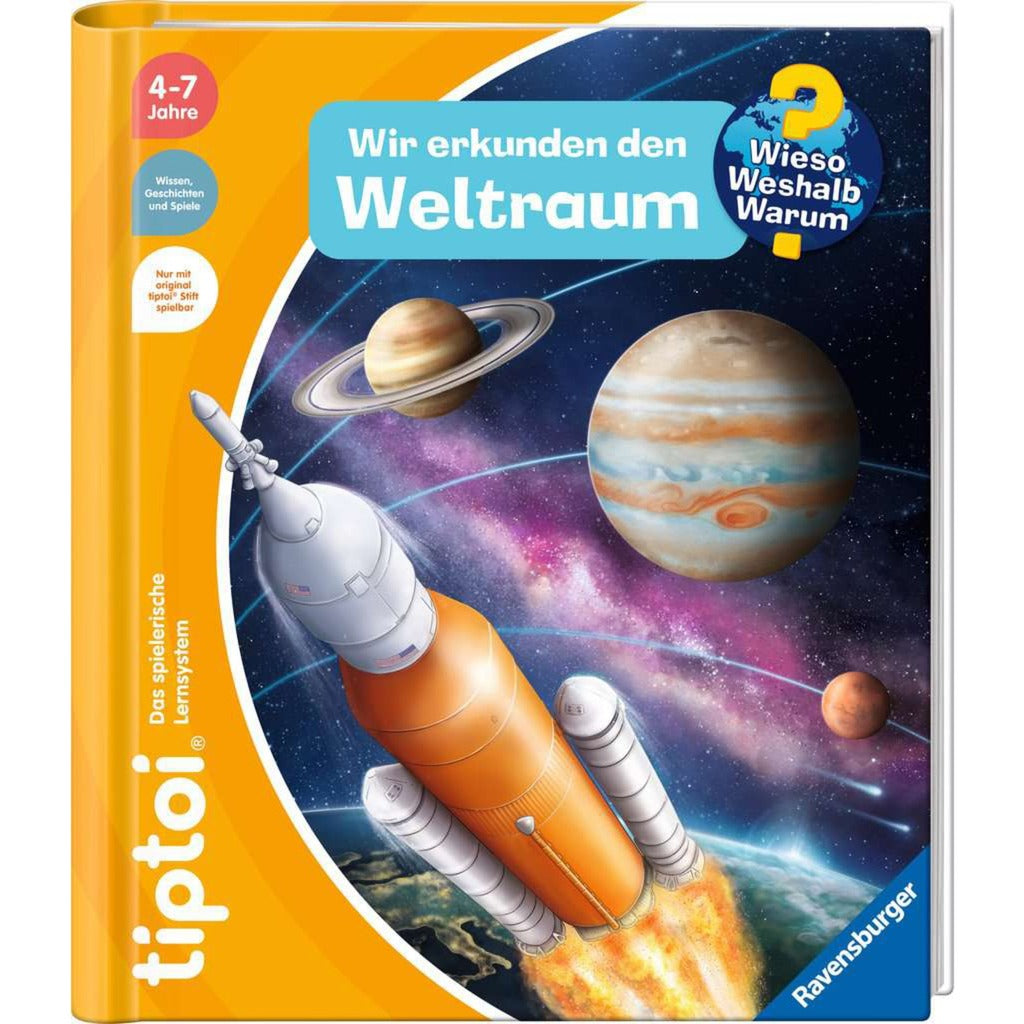 Ravensburger tiptoi Wieso? Weshalb? Warum? Wir erkunden den Weltraum