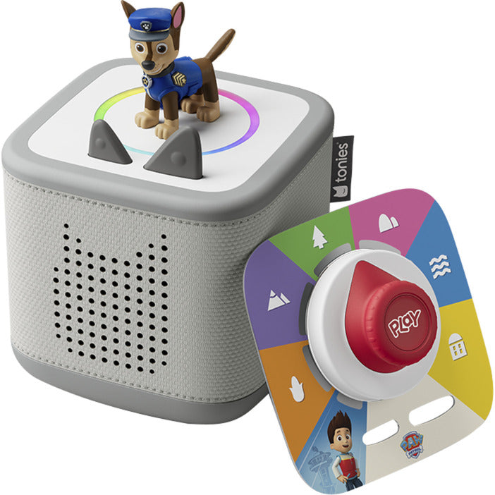 Toniebox 2 Mondgrau Play Set Paw Patrol Chase, Lautsprecher