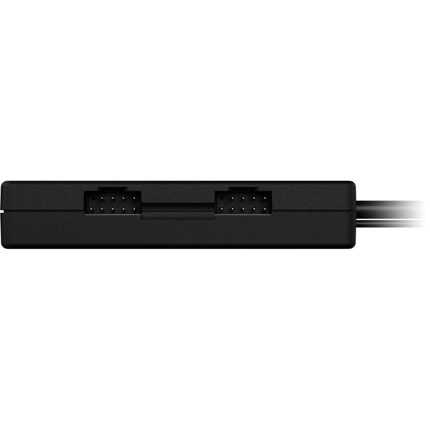 Corsair USB 2.0 Hub intern, USB 9Pin Header Buchse > 4x 9Pin Header (schwarz, Kabellänge 450mm)