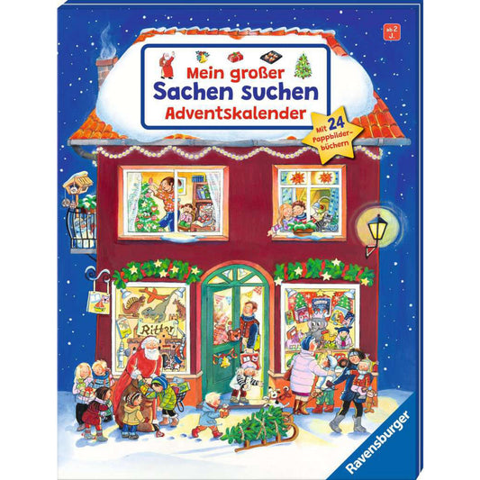 Mein grosser Sachen suchen Adventskalender, Lernbuch