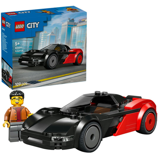 60486 City Elektro-Supersportwagen, Konstruktionsspielzeug