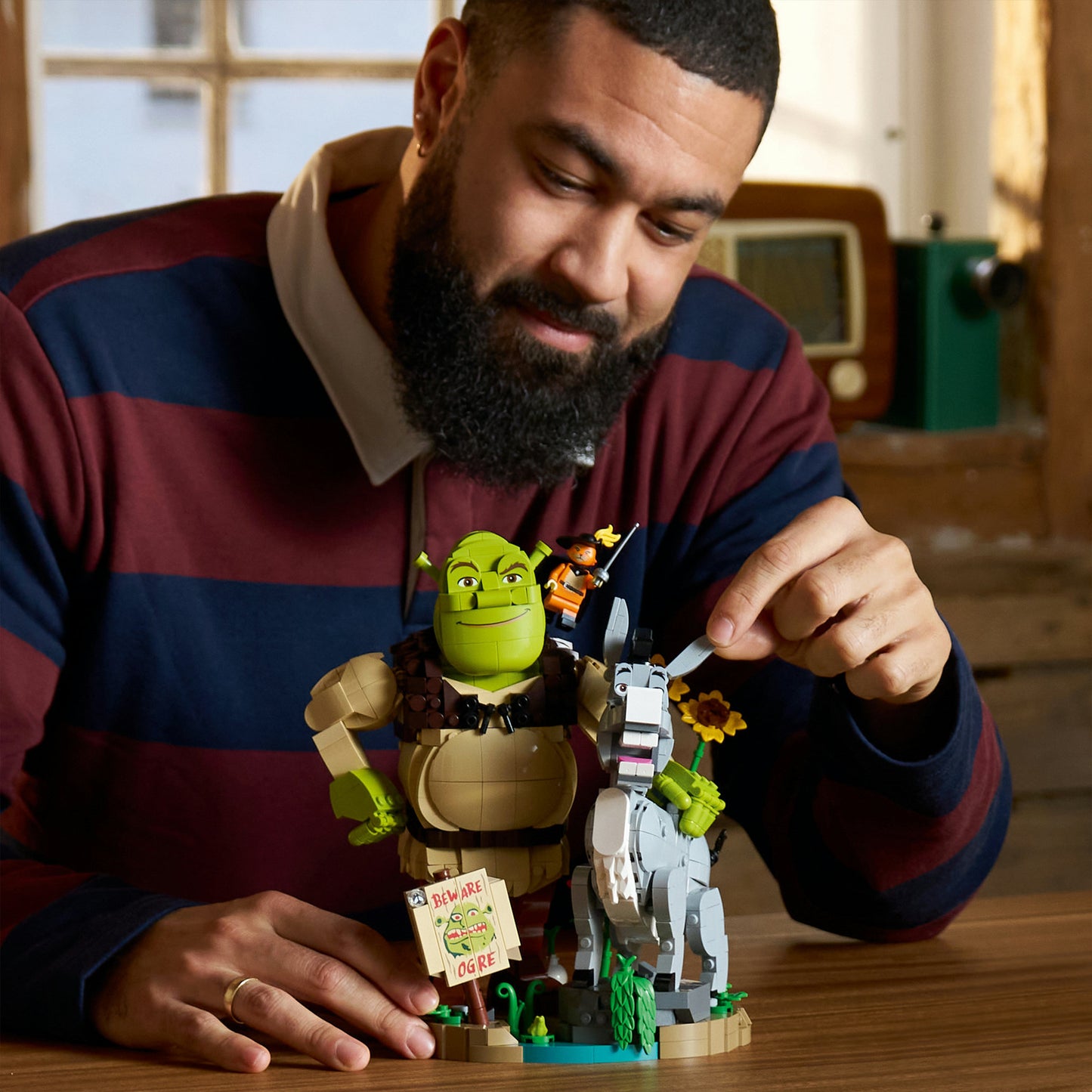 72423 Shrek, Esel und Der Gestiefelte Kater, Konstruktionsspielzeug