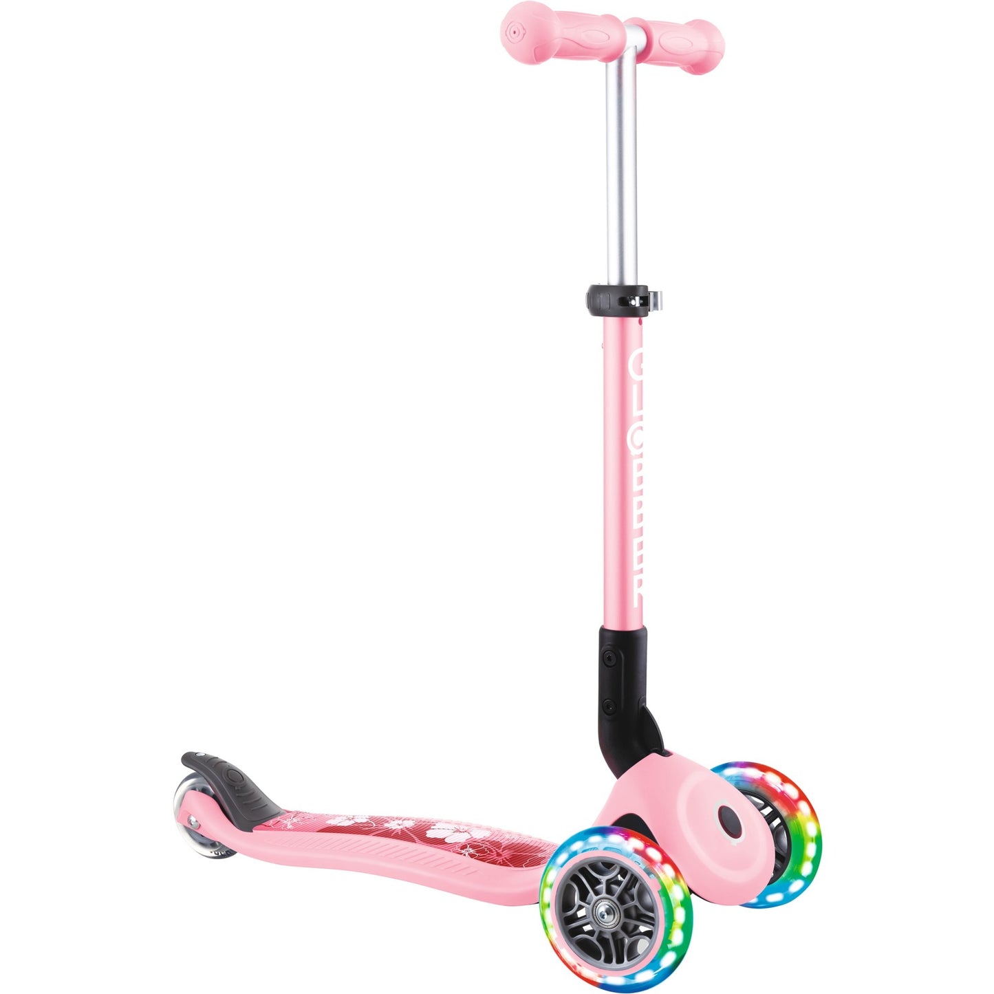 GLOBBER Junior Foldable Fantasy Lights (rosa, pastellrosa-Flowers)