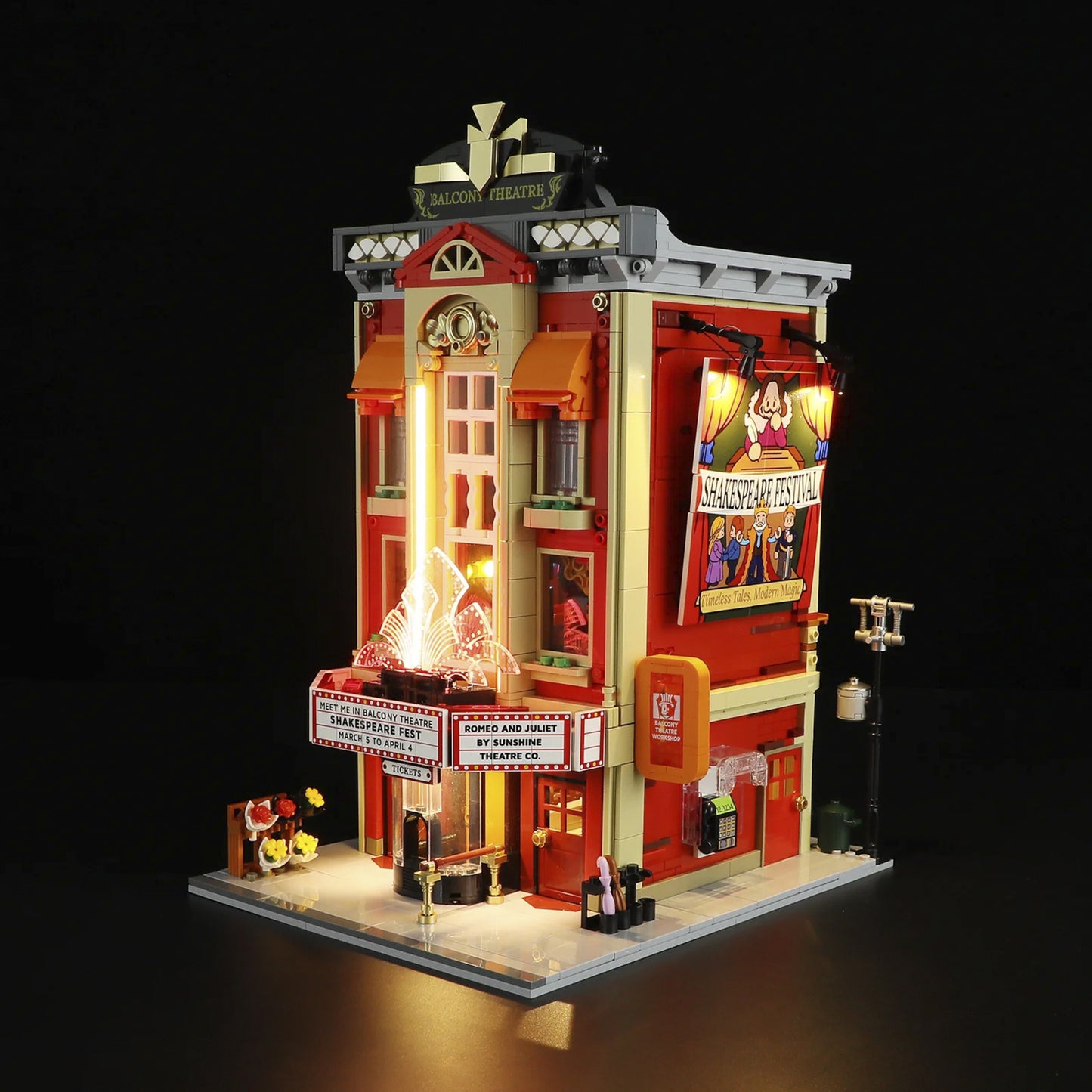 Balkontheater , Konstruktionsspielzeug