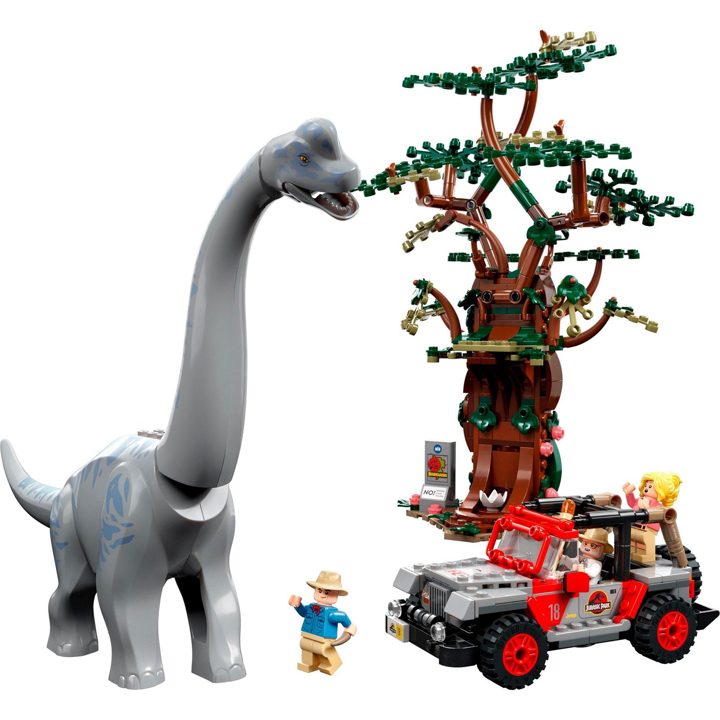 LEGO 76960 Jurassic World Entdeckung des Brachiosaurus, Konstruktionsspielzeug