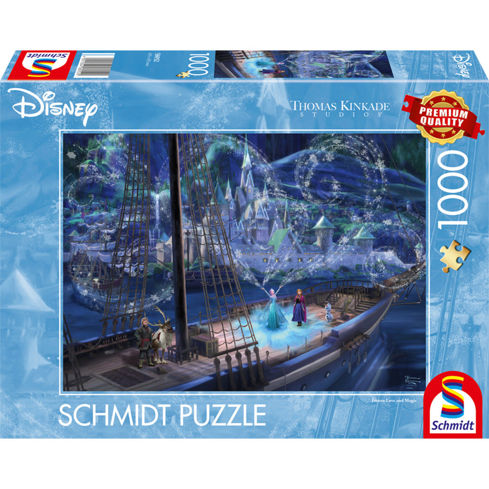 Thomas Kinkade Studios: Disney - Frozen Love and Magic, Puzzle