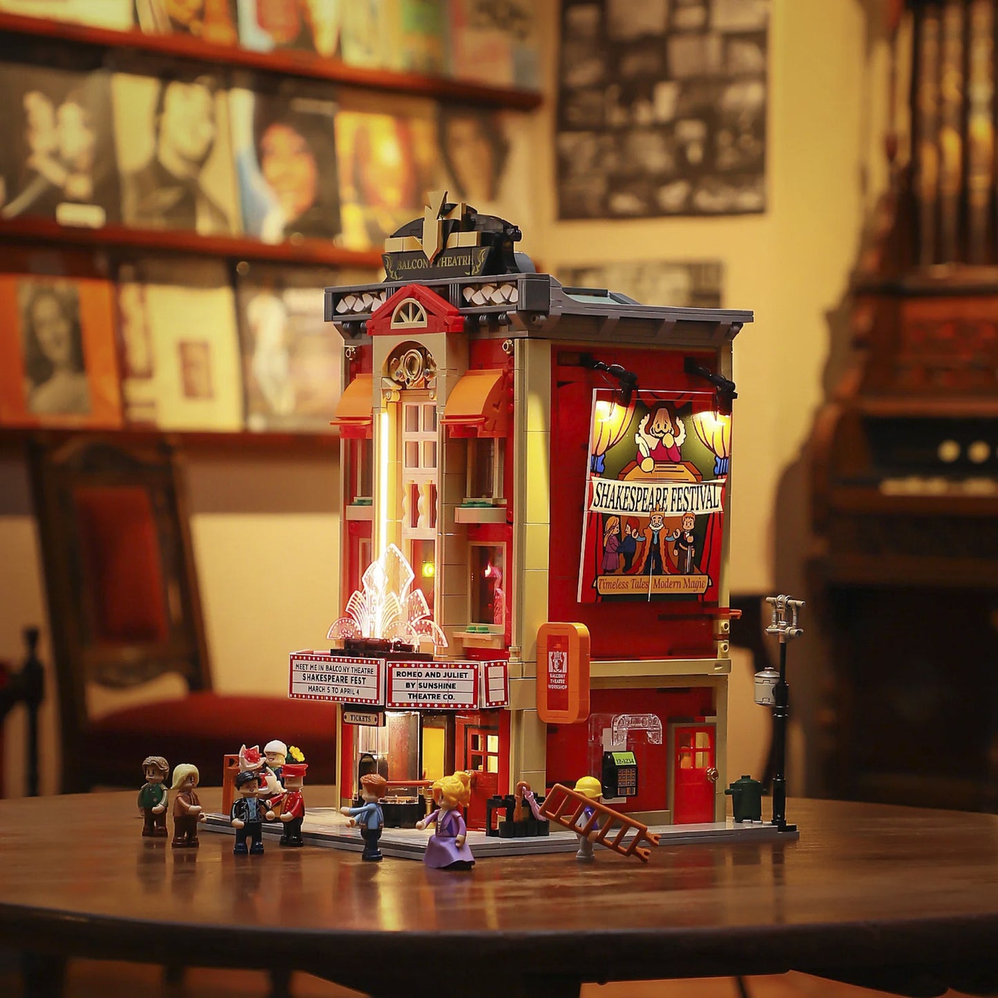 Balkontheater , Konstruktionsspielzeug