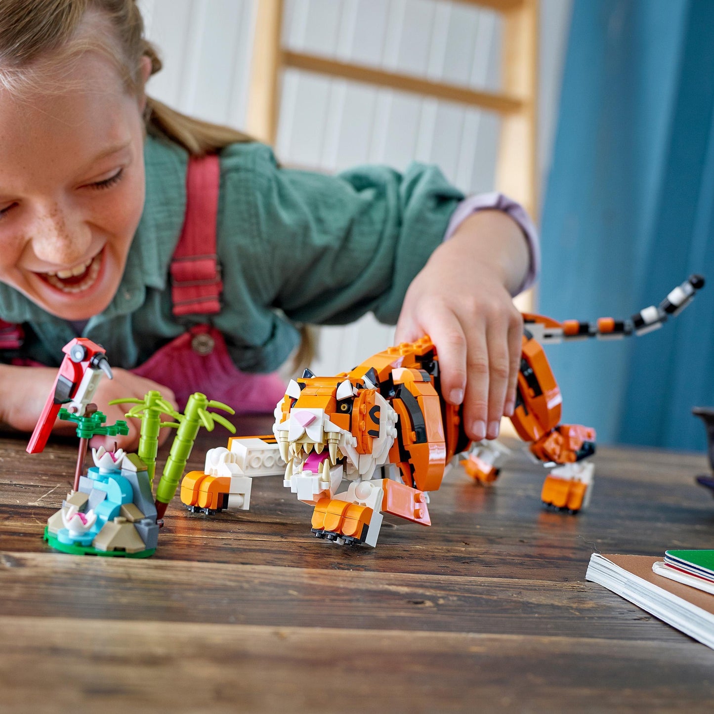 LEGO 31129 Creator 3-in-1 Majestätischer Tiger, Konstruktionsspielzeug