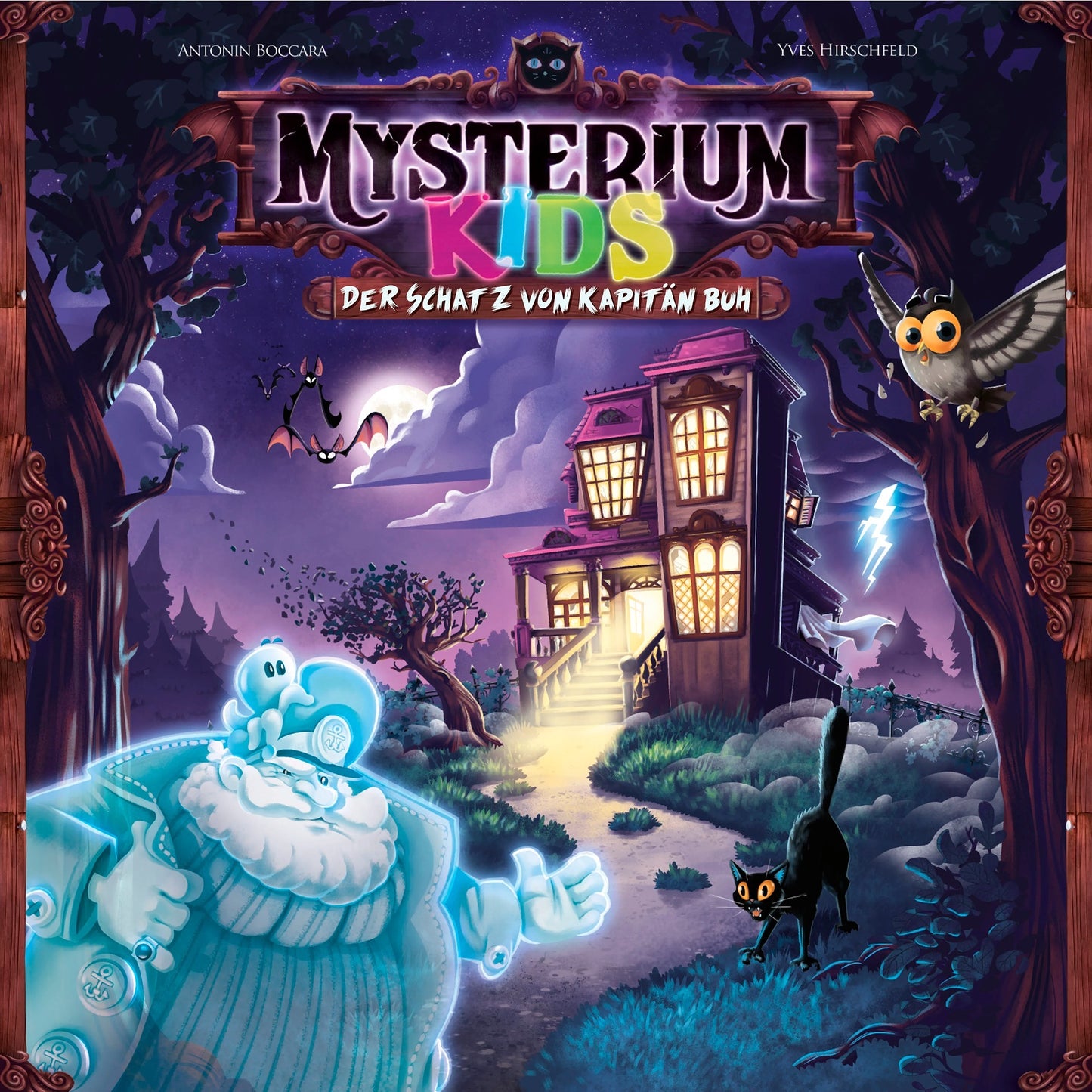 Asmodee Mysterium Kids: Der Schatz von Kapitän Buh, Brettspiel