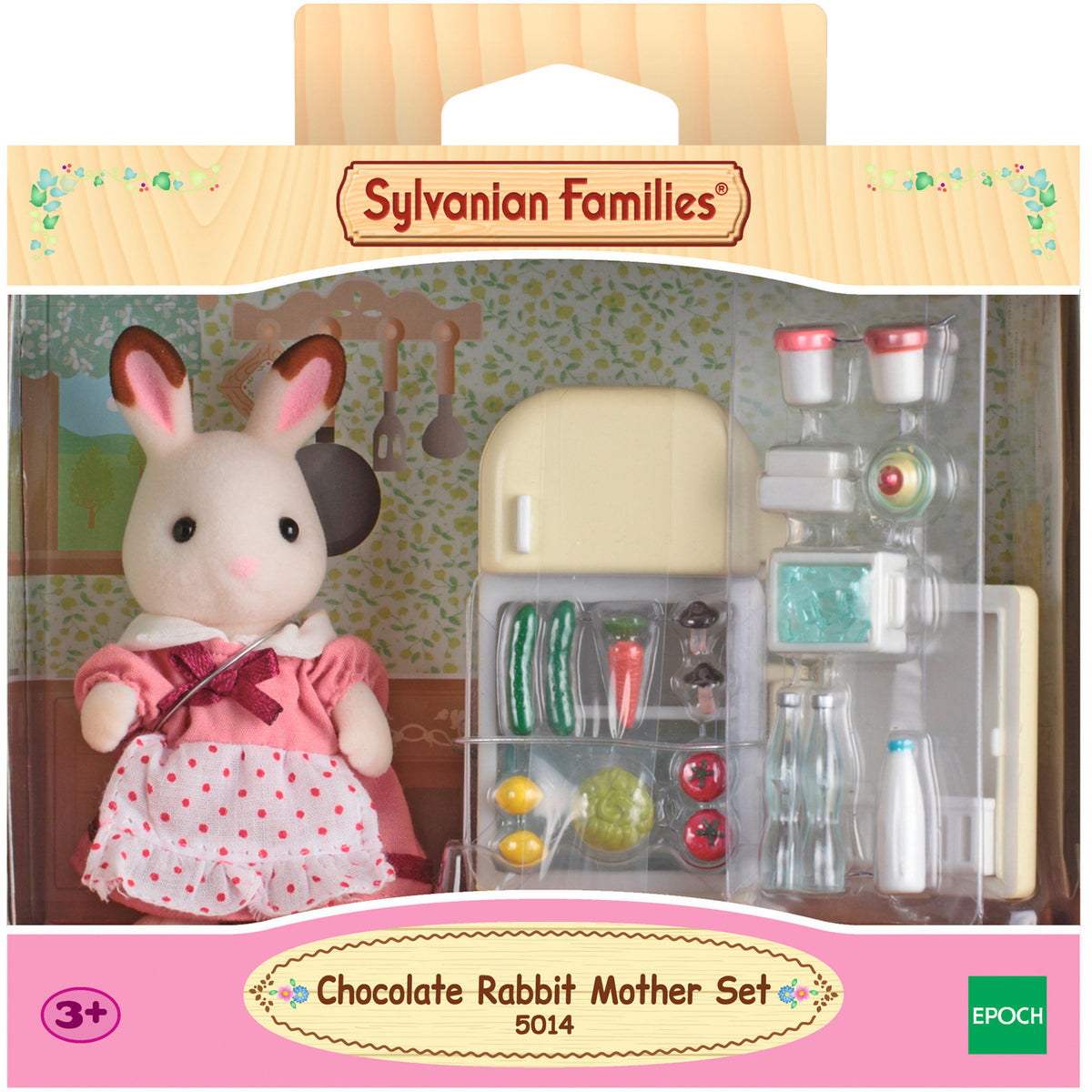 Sylvanian Families - Schokoladenhasen Mutter Küchen Set, Konstruktionsspielzeug