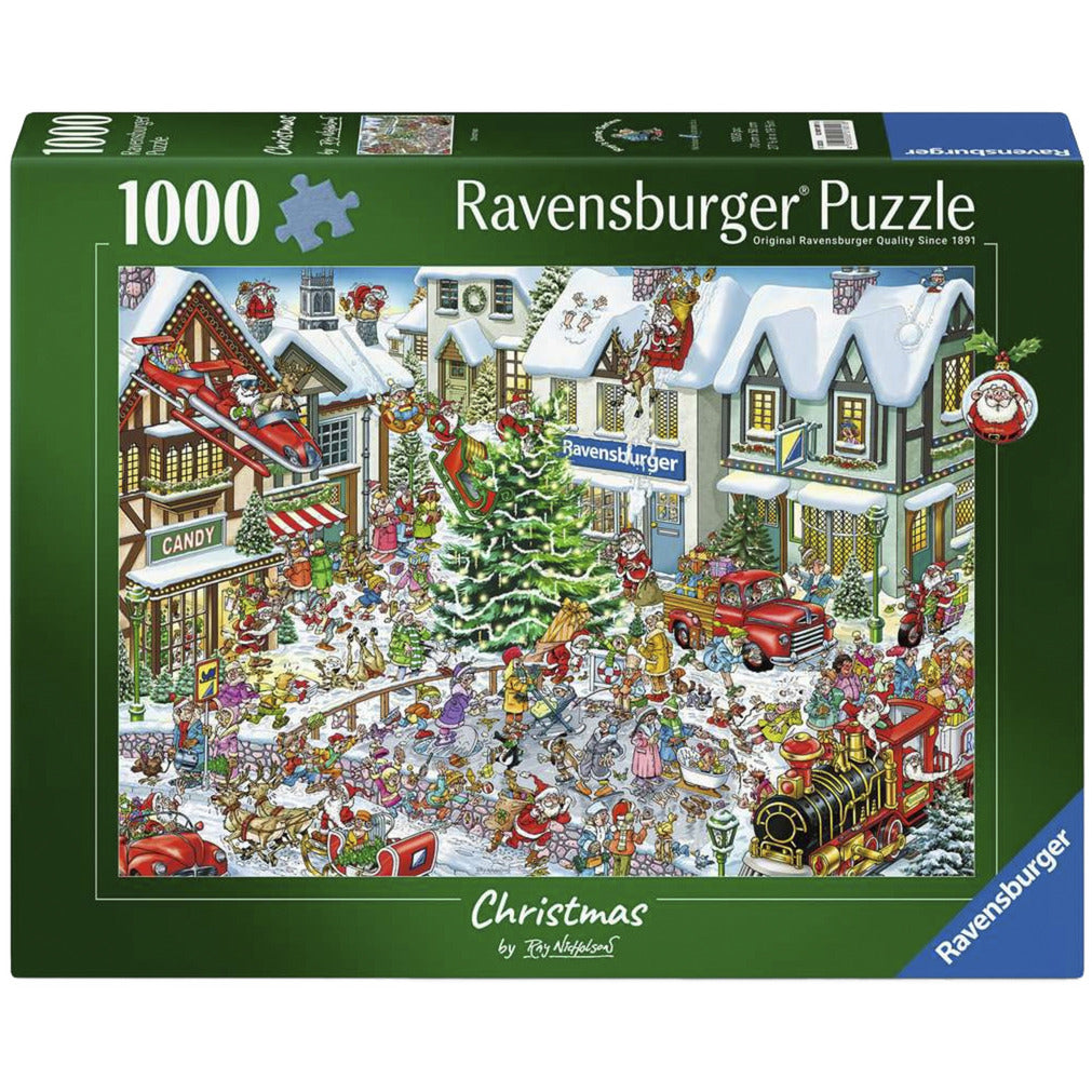Puzzle Ray Nicholson: Wimmelbild Weihnachten