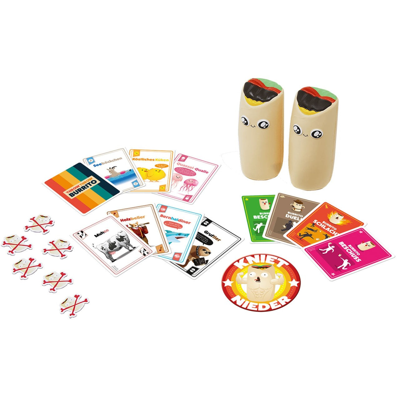 Asmodee Throw Throw Burrito, Kartenspiel