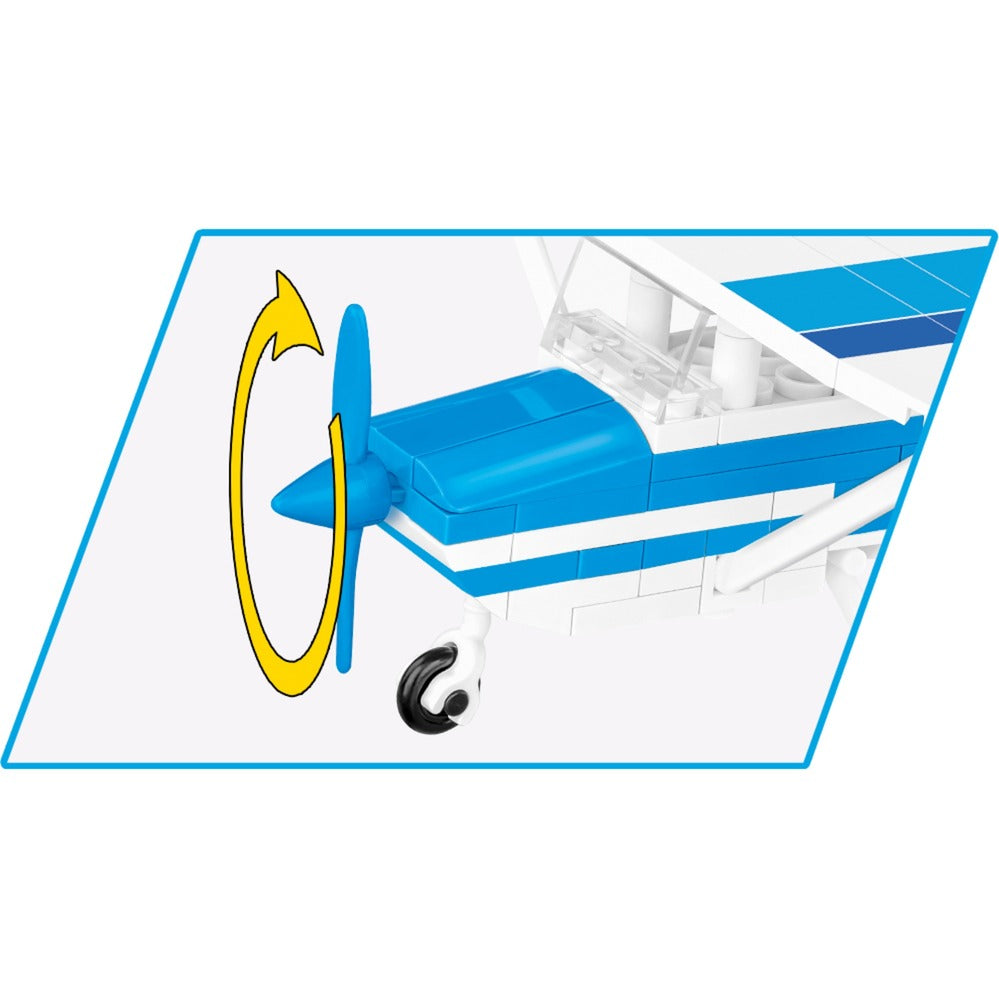 COBI Cessna 172 Skyhawk (weiss/blau)