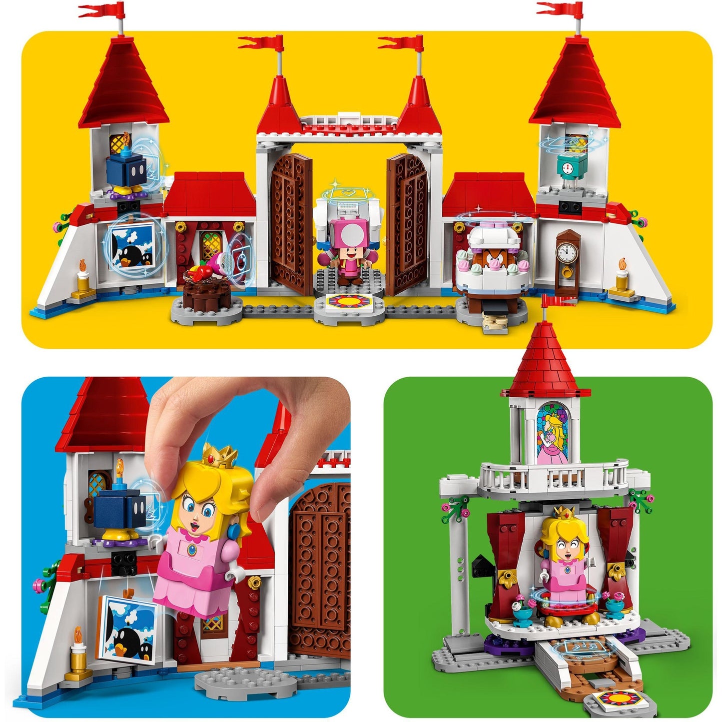 LEGO 71408 Super Mario Princess Peach Palast – Erweiterungsset, Konstruktionsspielzeug