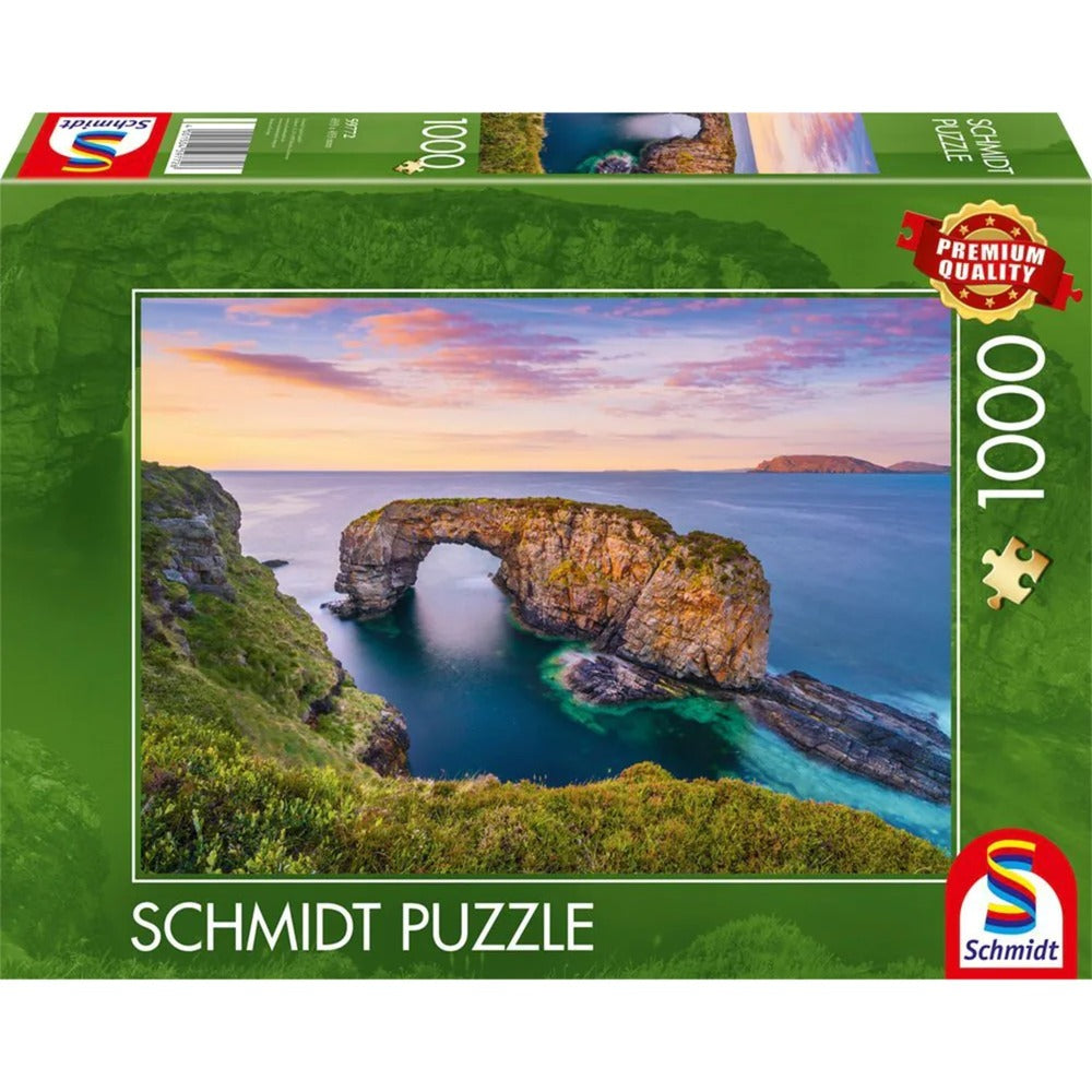 Schmidt Spiele Ireland, Co.Donegal, Fanad, Great Pollet Sea Arch (1000 Teile)