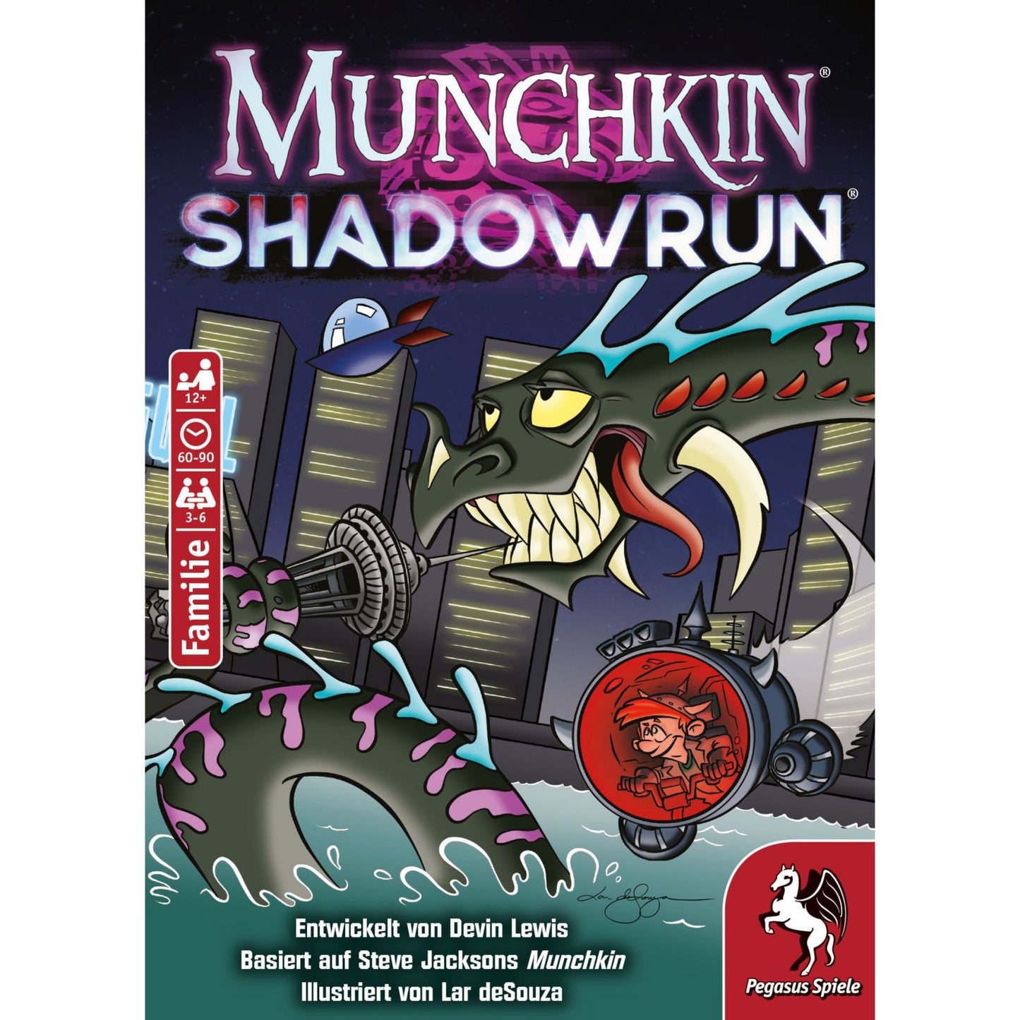 Munchkin Shadowrun, Kartenspiel