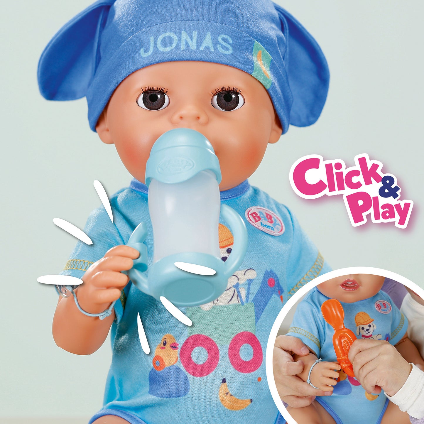 BABY born Jonas Click & Play 43cm, Puppe