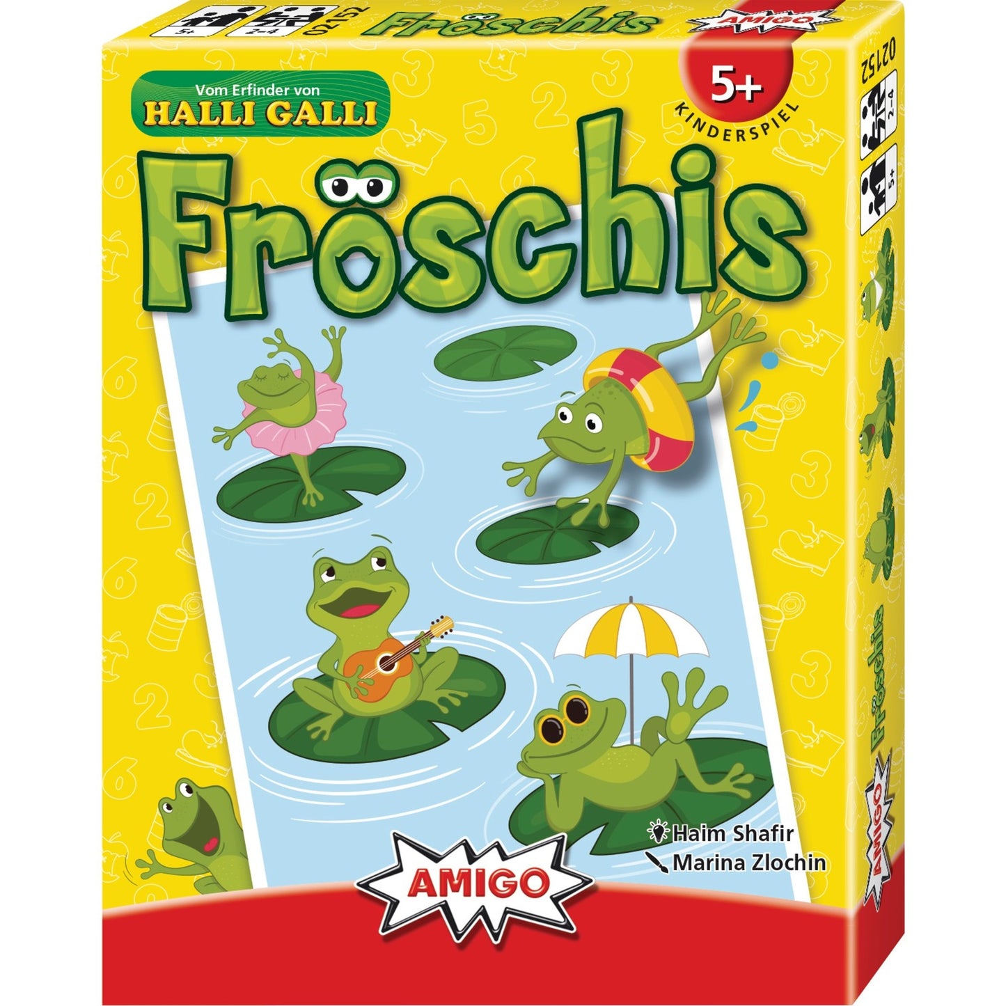 Amigo Fröschis, Kartenspiel