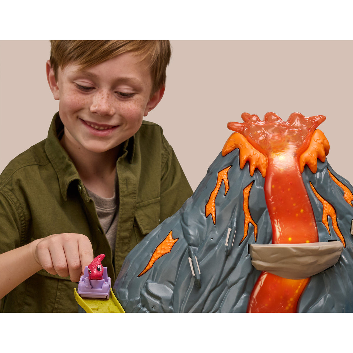 Paw Patrol: Der Dino Film - Super-Lava-Blast Vulkan-Spielset, Spielfigur