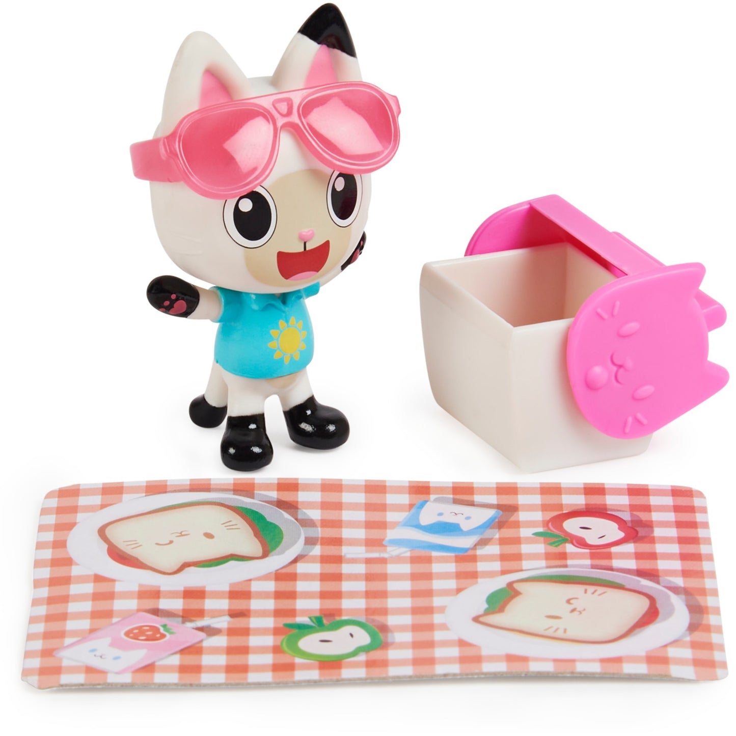 Spin Master Gabby's Dollhouse - Carlita-Spielzeugauto mit Pandy Paws Figur, Spielfahrzeug