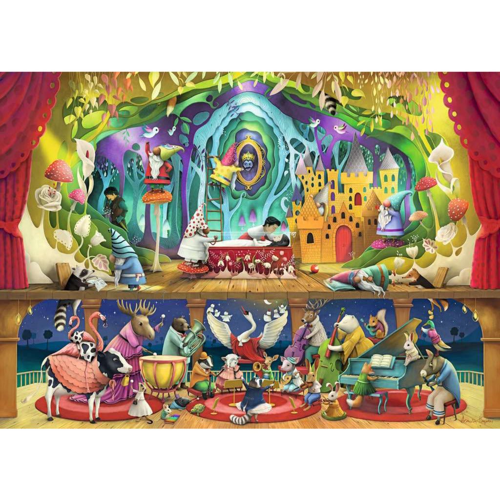 Puzzle - Schneewittchen und die 7 Zwerge